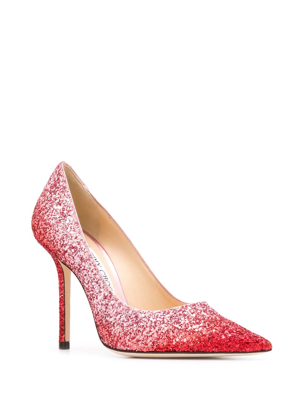 Love 100mm glitter pumps - 2