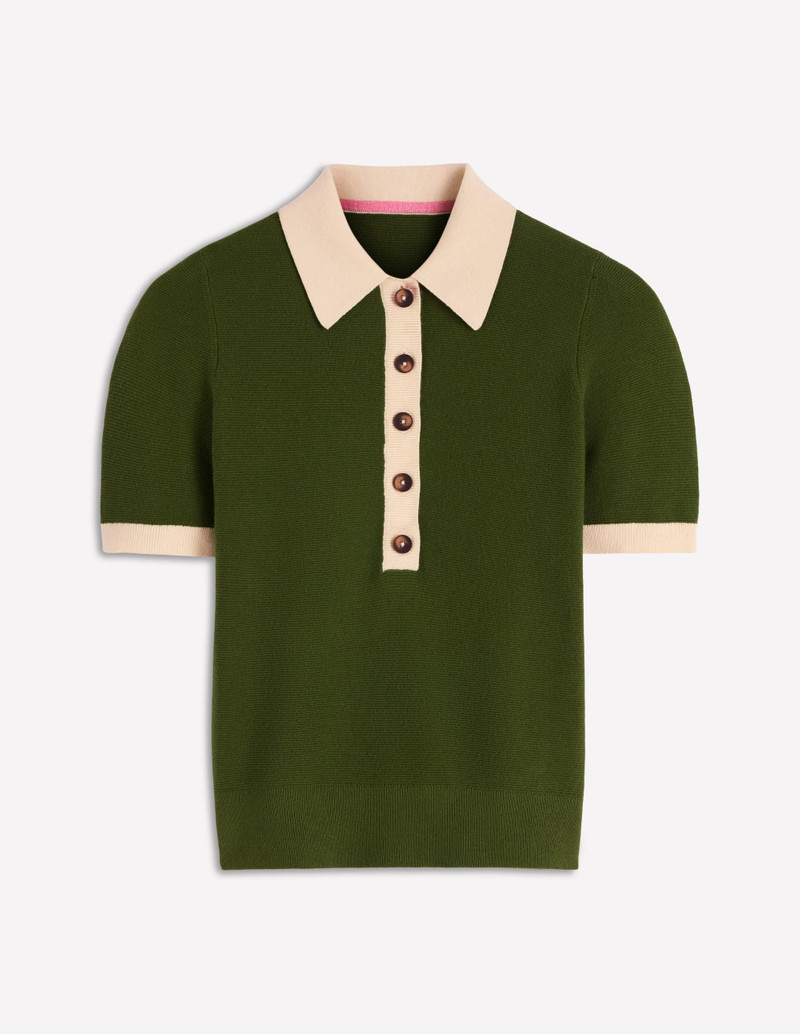 Grace Colour Block T-Shirt-Promenade Green 7