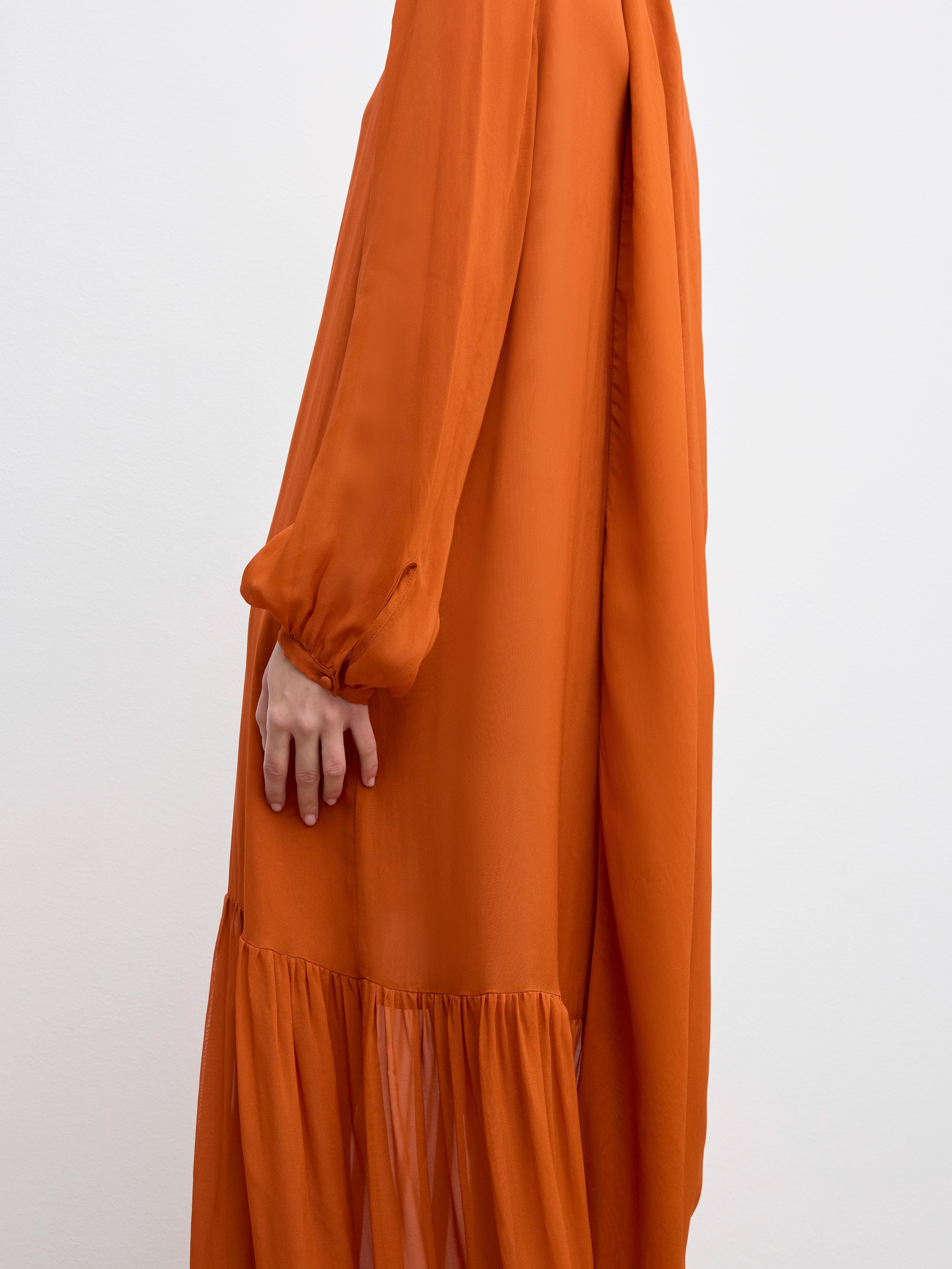 Scarf maxi dress - 3