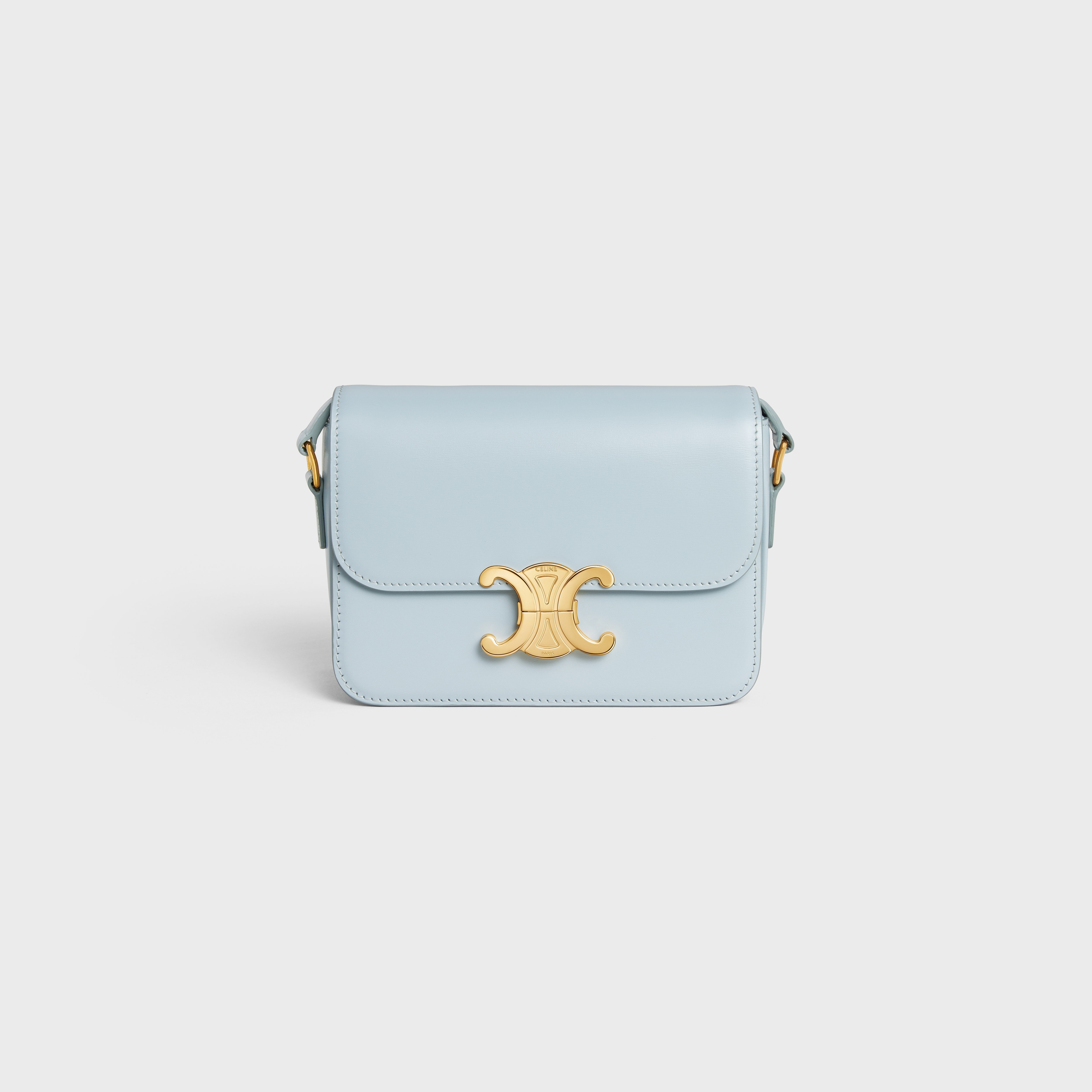 Teen Triomphe Bag in shiny calfskin - 1