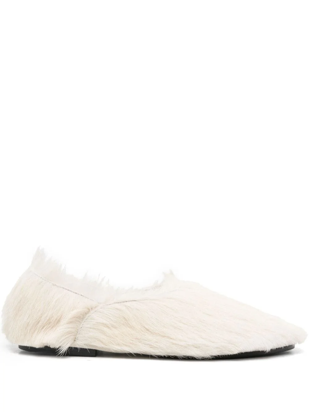 calf-hair slippers - 1