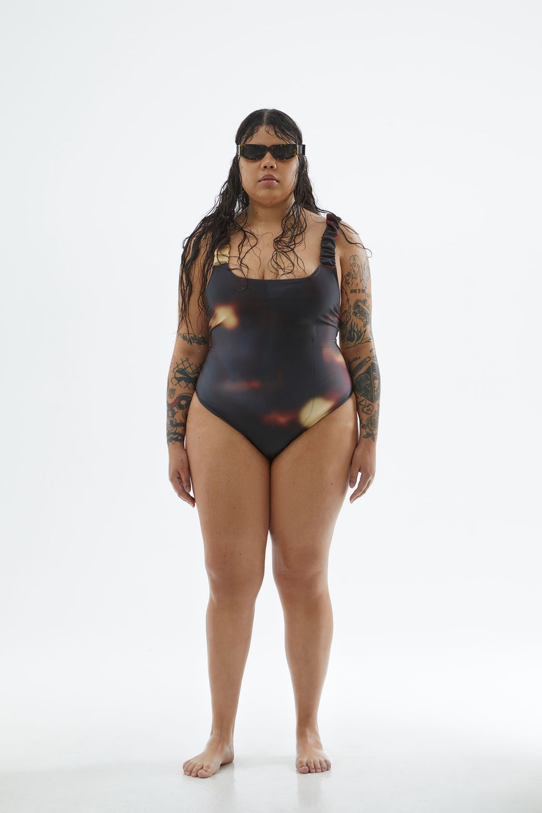 HAVANA PRINT ONE-PIECE SUIT - 3