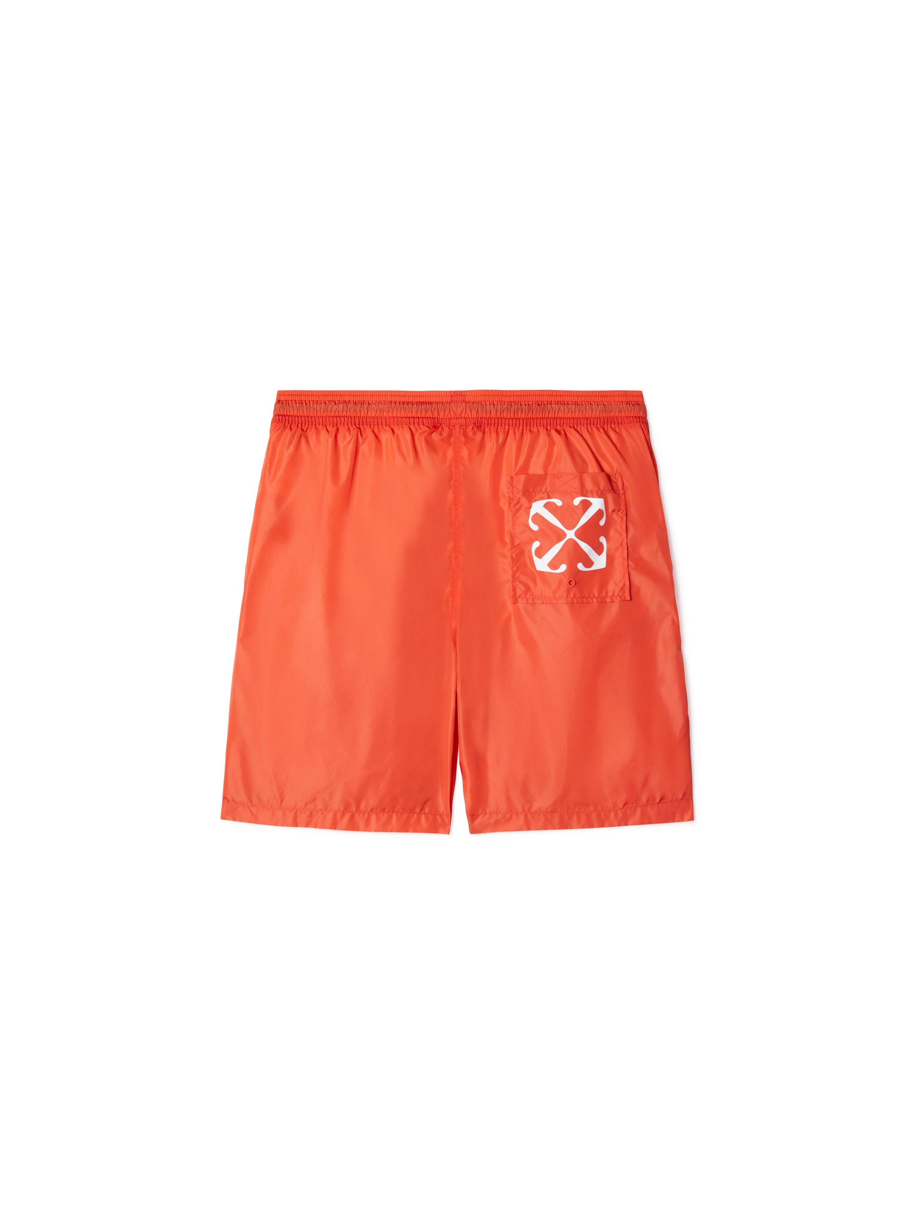 Orange Arrow Surfer Swim Shorts - 1