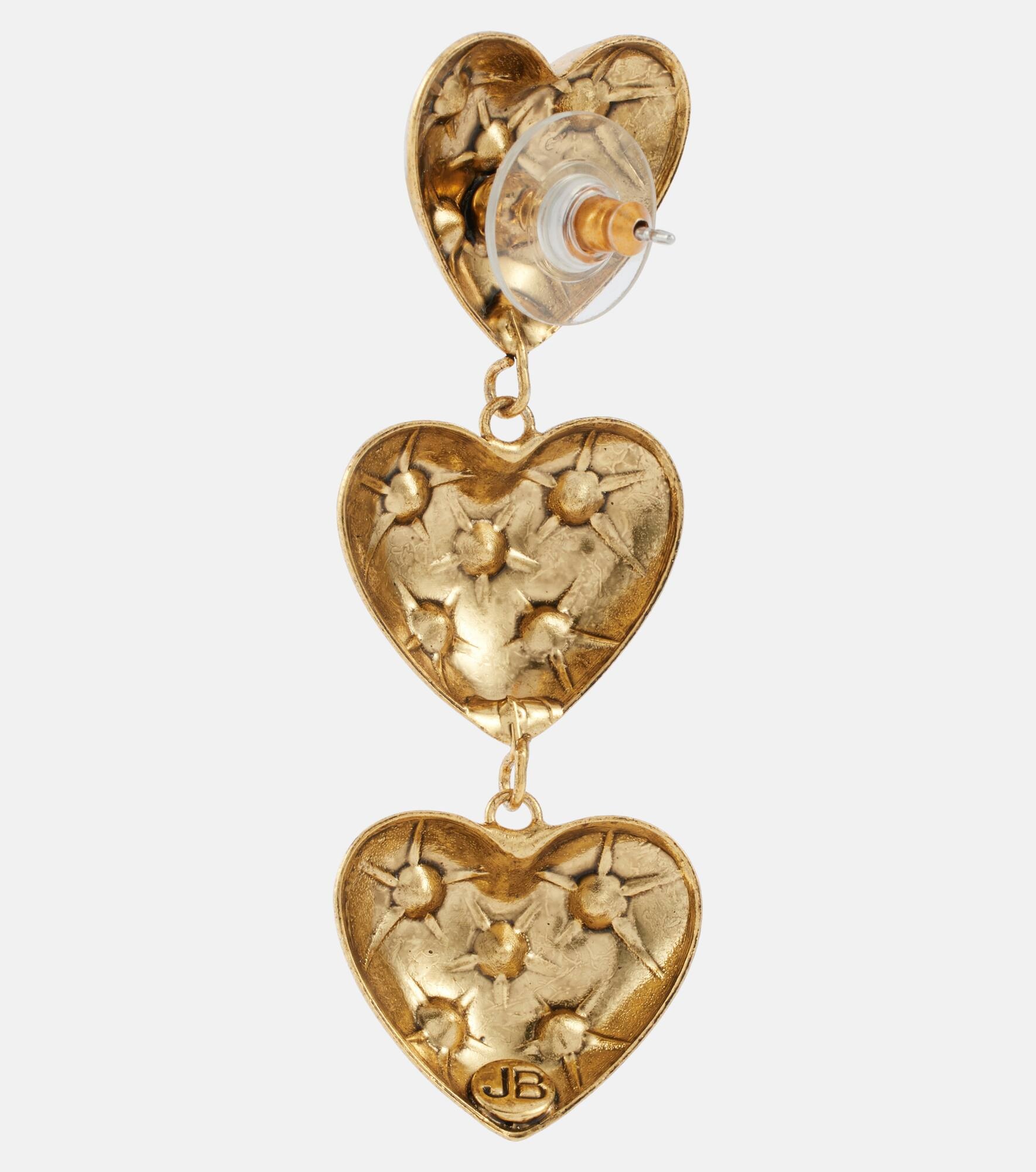 Harlow crystal-embellished drop earrings - 5