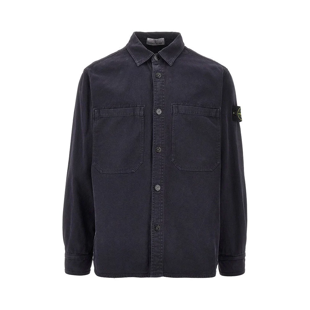 ORGANIC COTTON CANVAS OVERSHIRT - 1