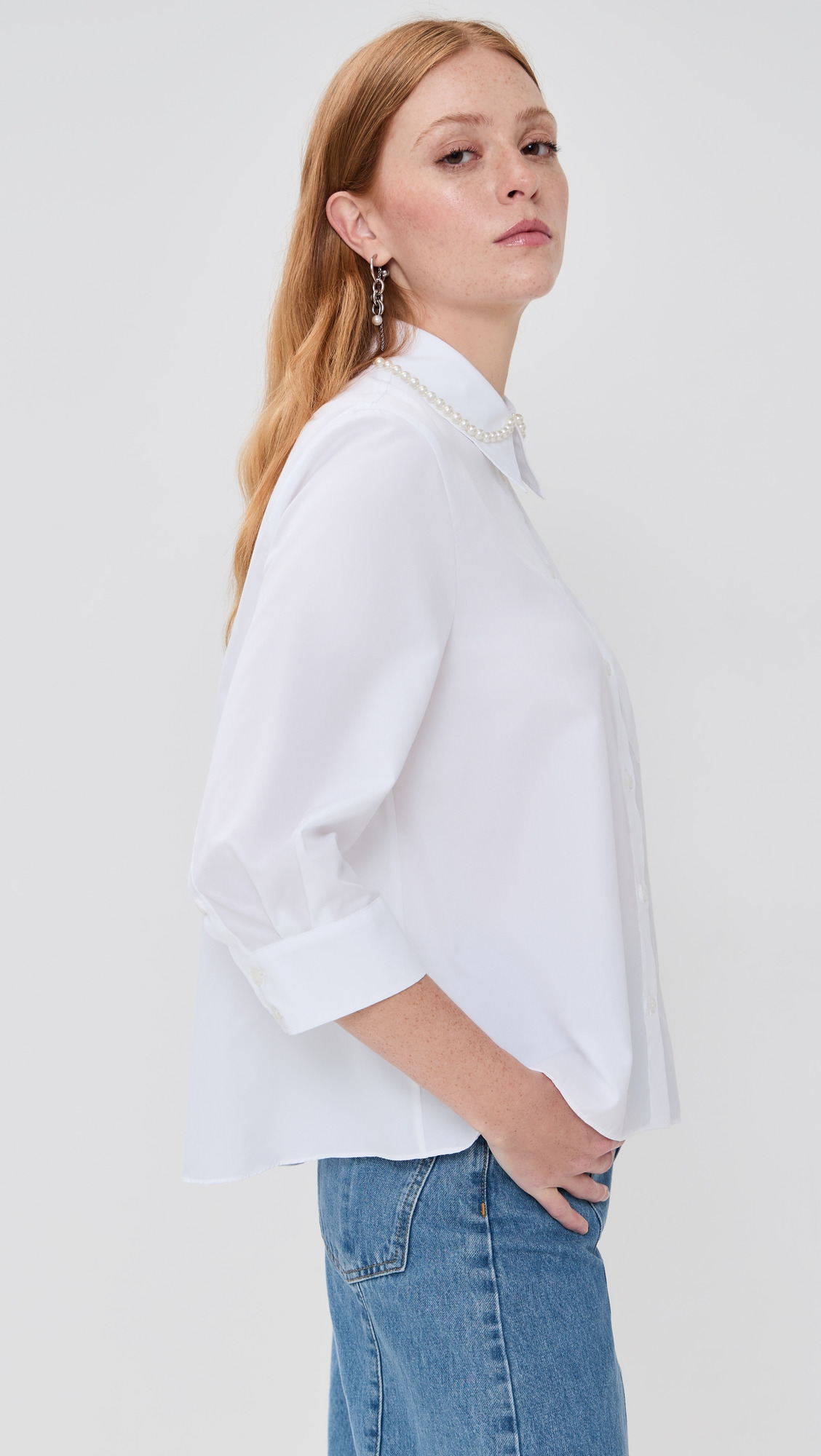 Cropped Masculine Shirt - 3