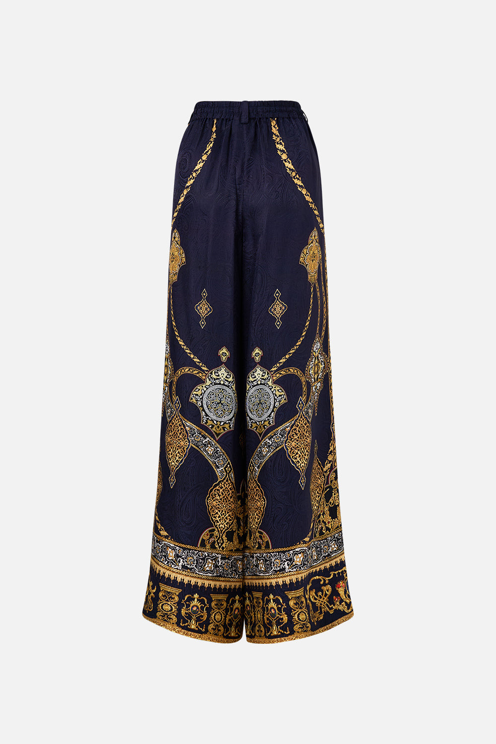 WIDE LEG WAISTED PANT - 2