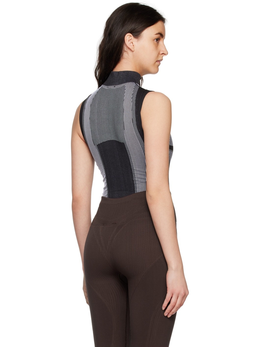 Black & White Europa Sport Bodysuit - 3
