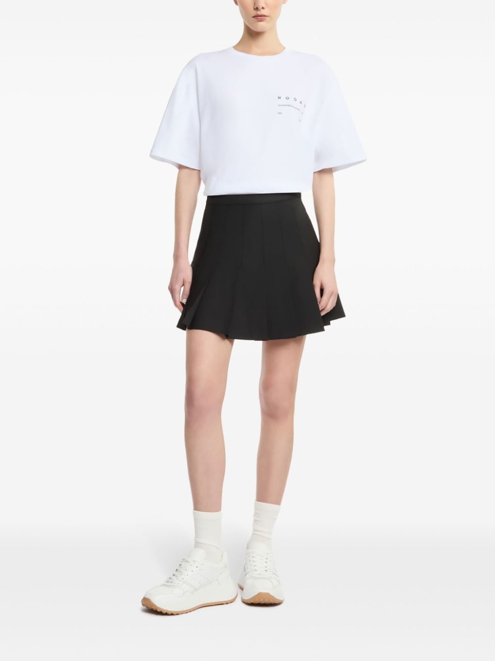 logo-print cotton T-shirt - 2