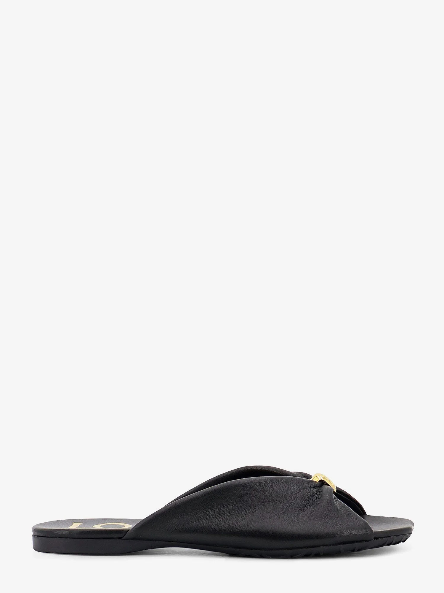 Loewe Women Paula's Ibiza -Pebble Soft Leather Sandals - 1