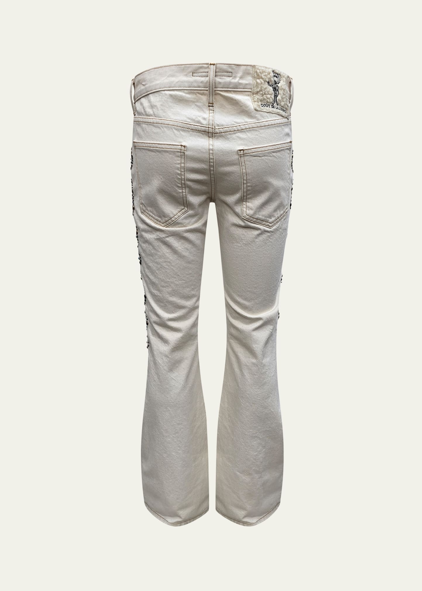 Men's Jimmy Embellished Flare Jeans - 3