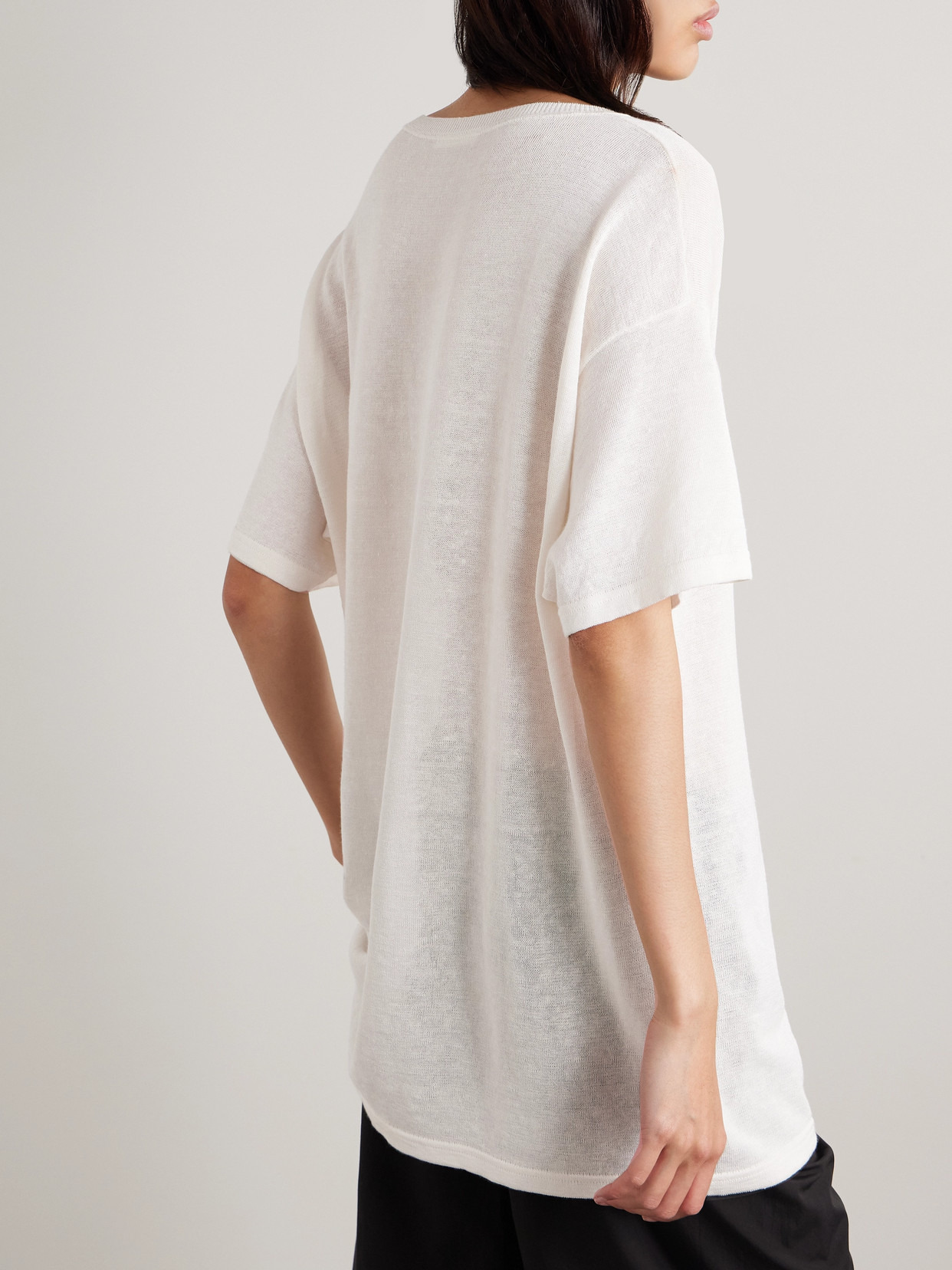 Jiselle Oversized Knitted T-shirt - 3