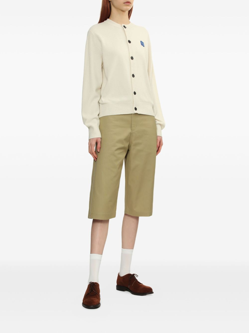 Sig; BL Tag logo-patch buttoned cardigan - 2