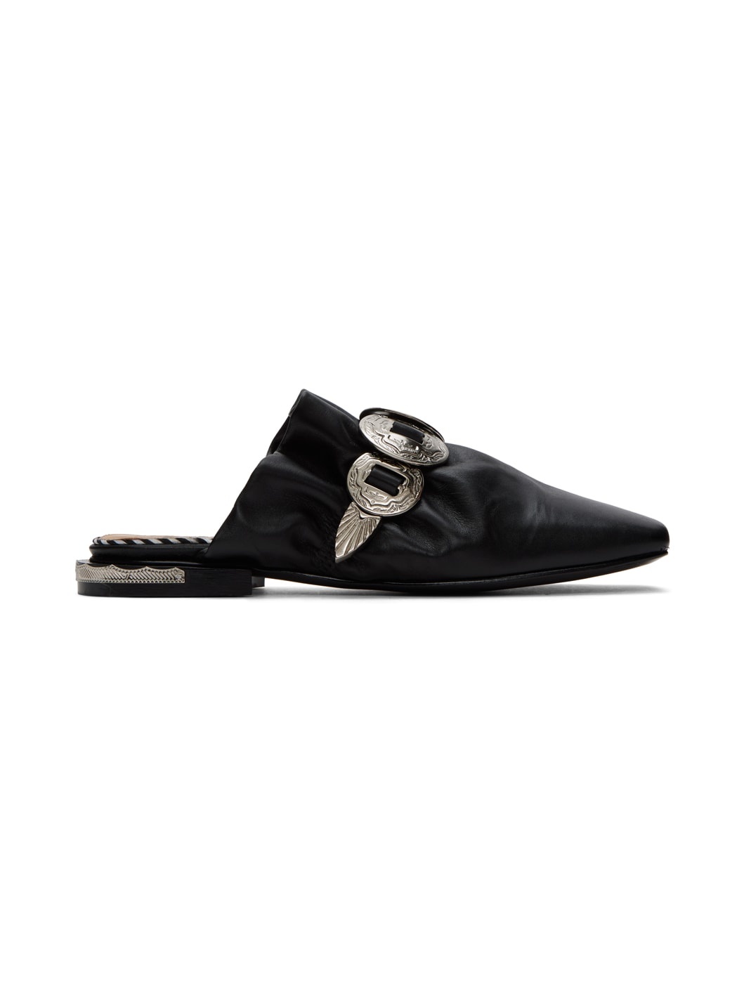 SSENSE Exclusive Black Hardware Loafers - 1