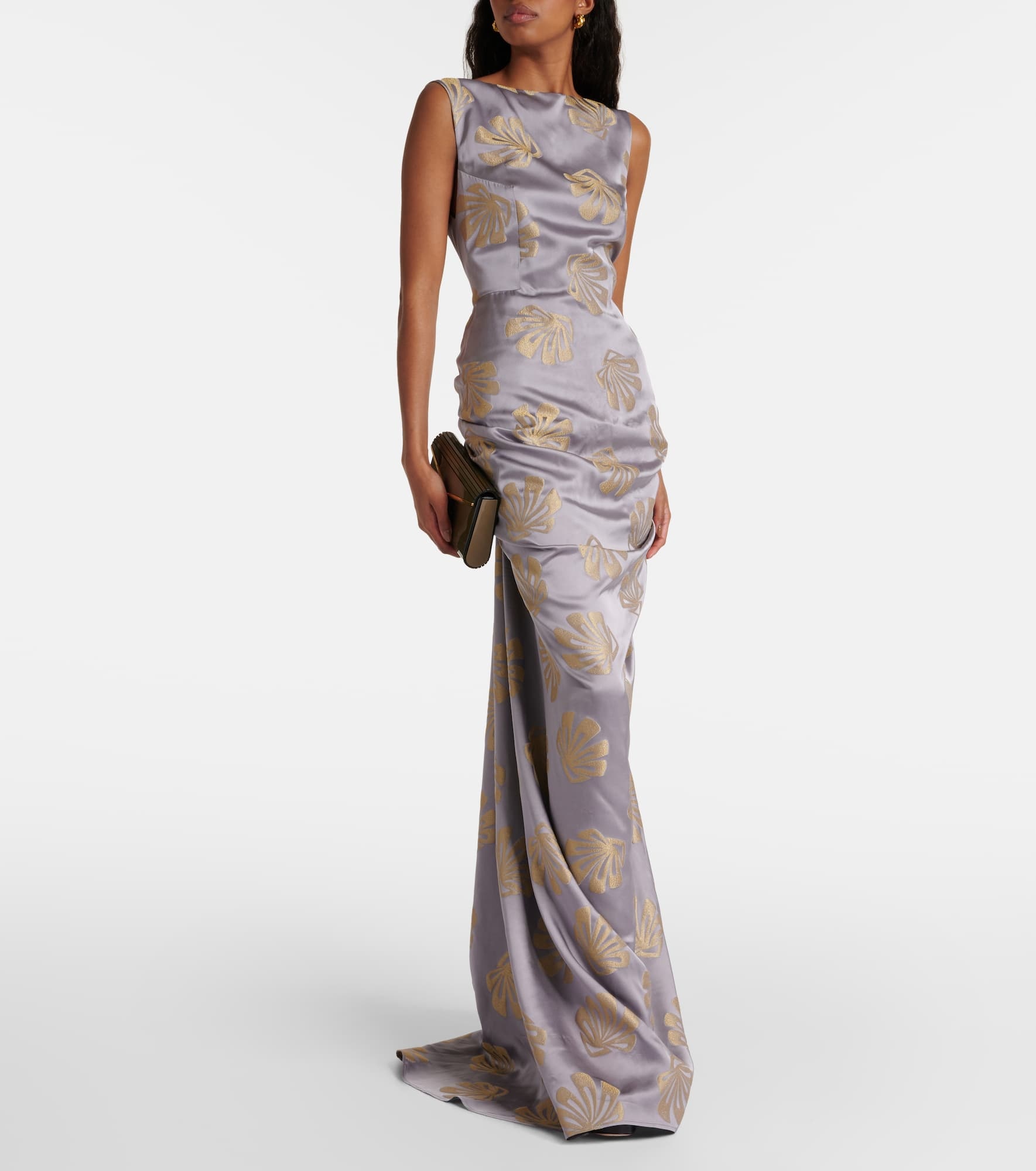 Printed gown - 2
