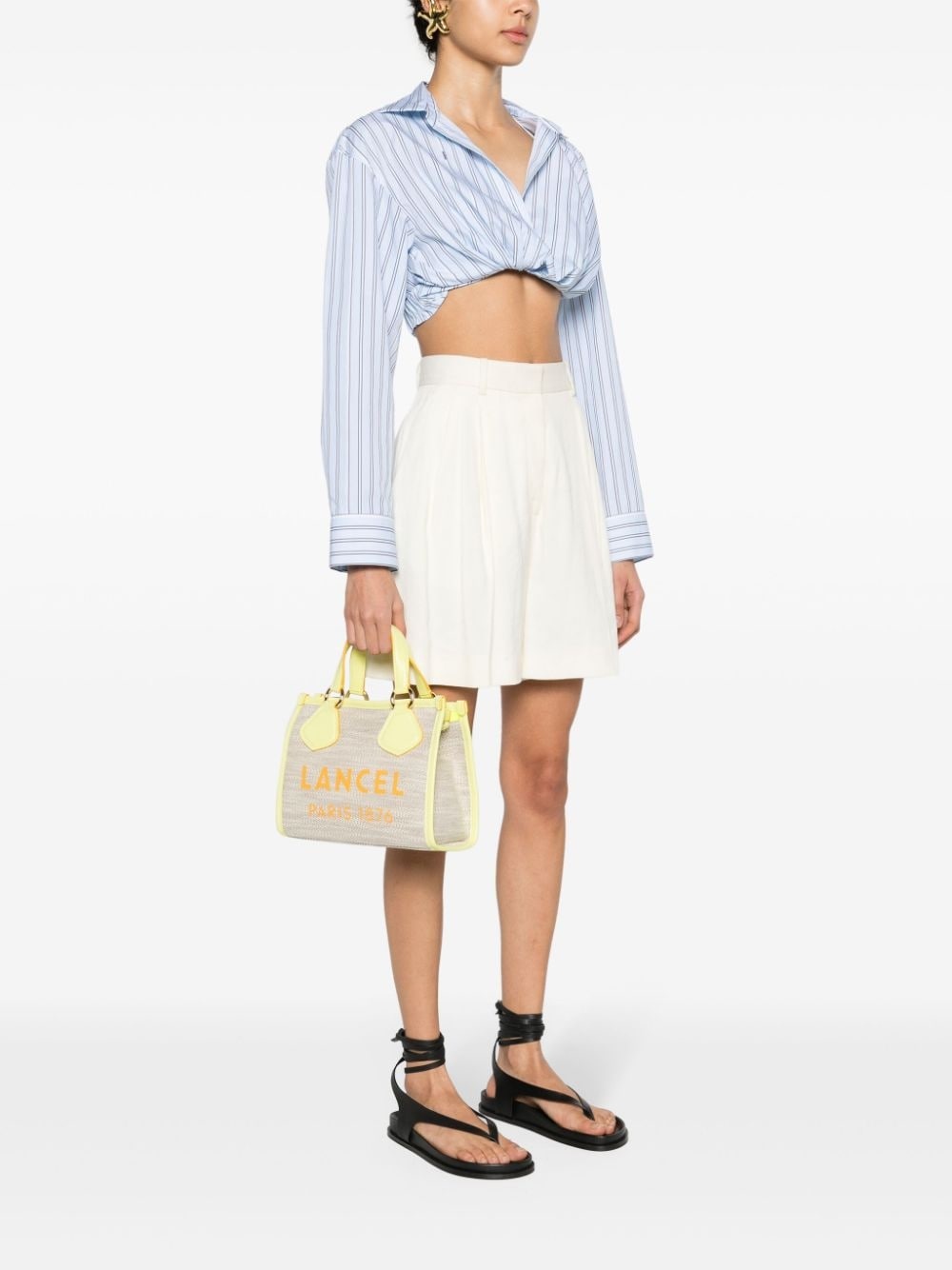 small Summer canvas crossbody bag - 2