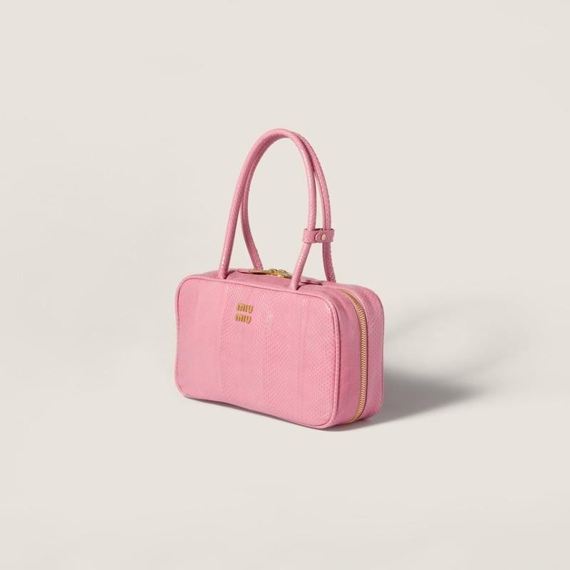 Miu Miu Beau Ayers leather bag outlook