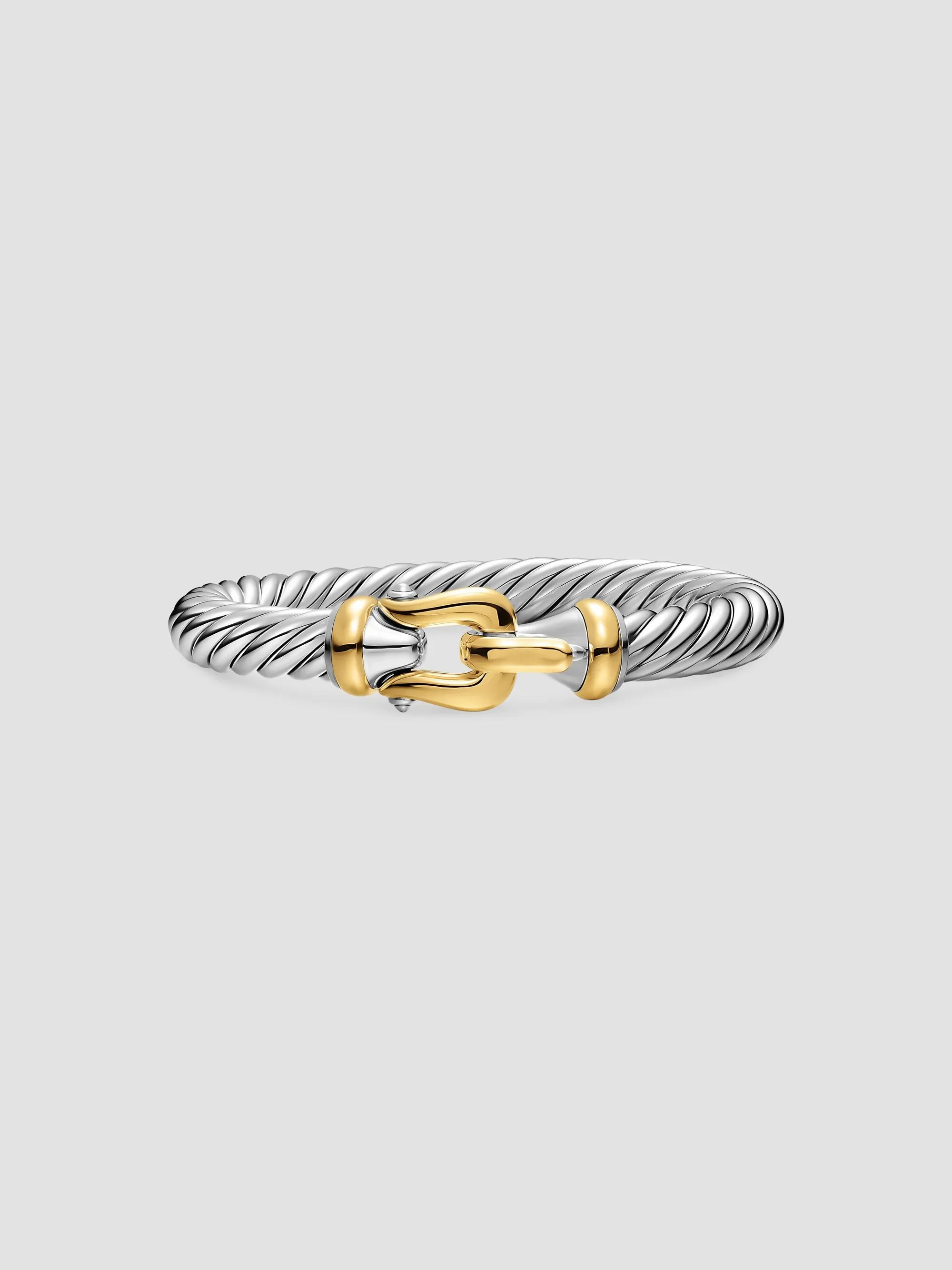 Women's Cable Flex Buckle Bracelet in Sterling Silver - Silver - 1
