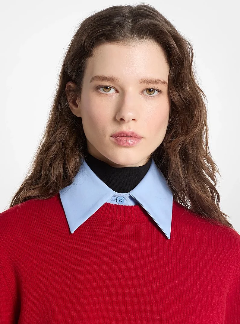 Cotton Poplin Dickey - 1