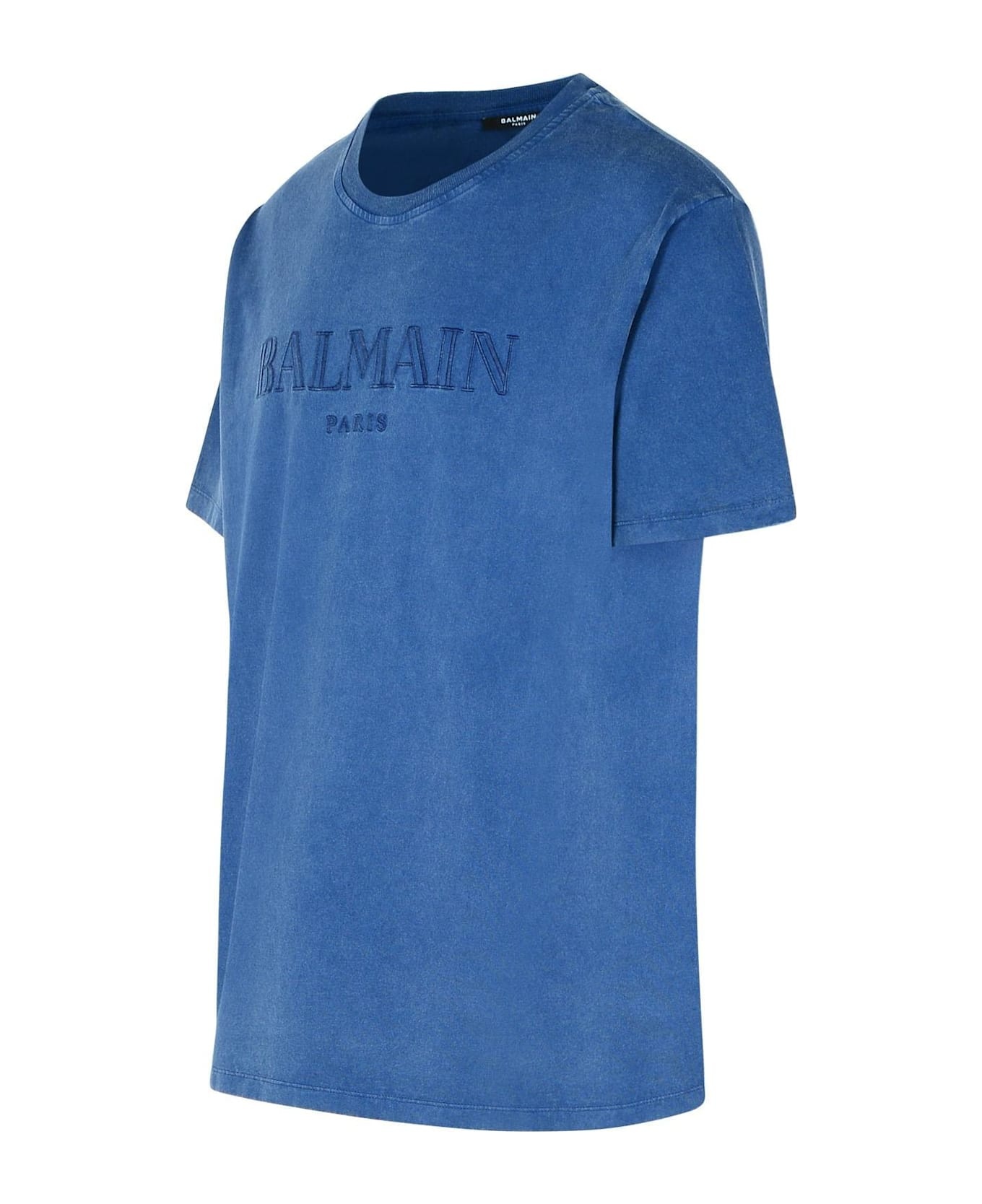 Logo Embroidered Crewneck T-shirt - 3
