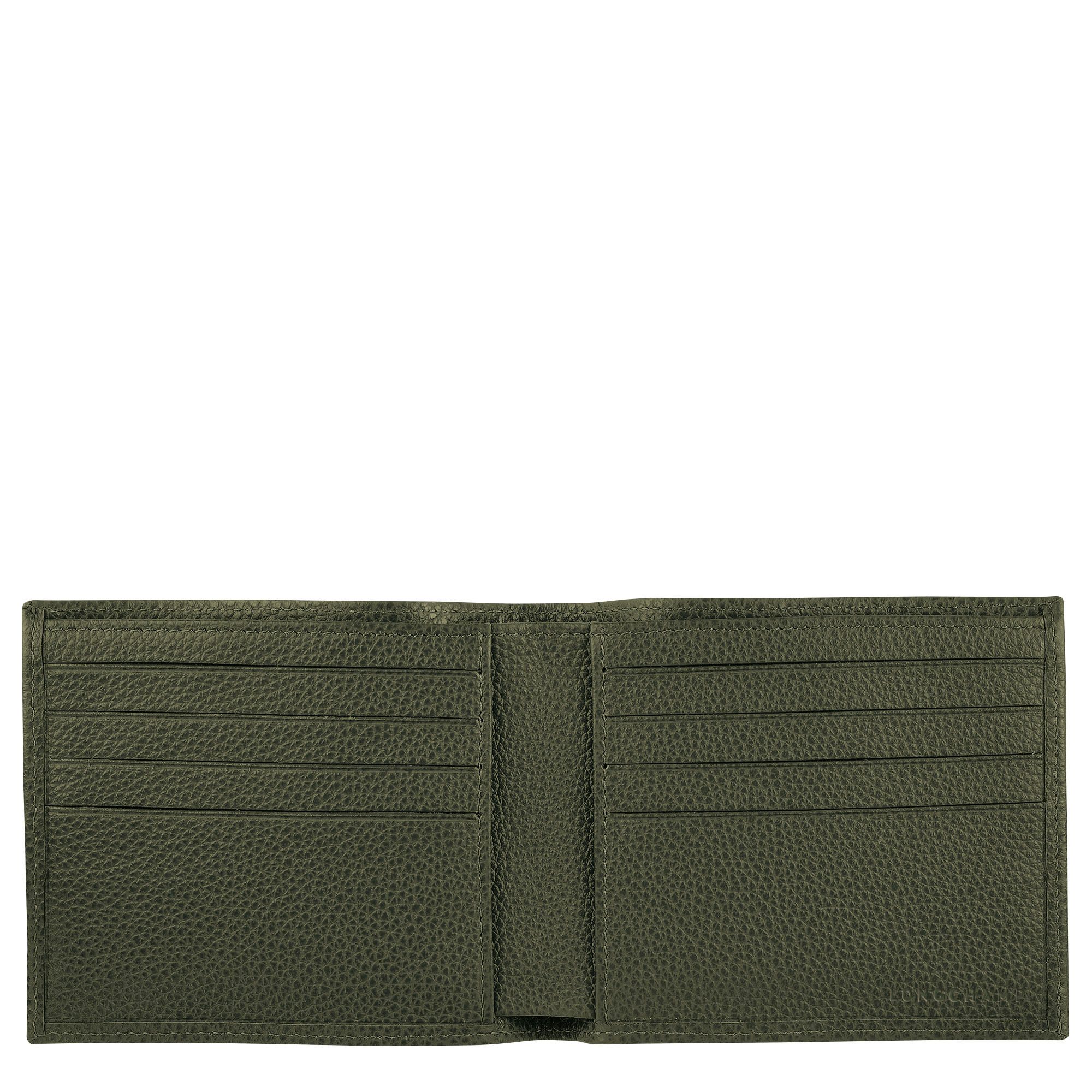 Le Foulonné Wallet Khaki - Leather - 2