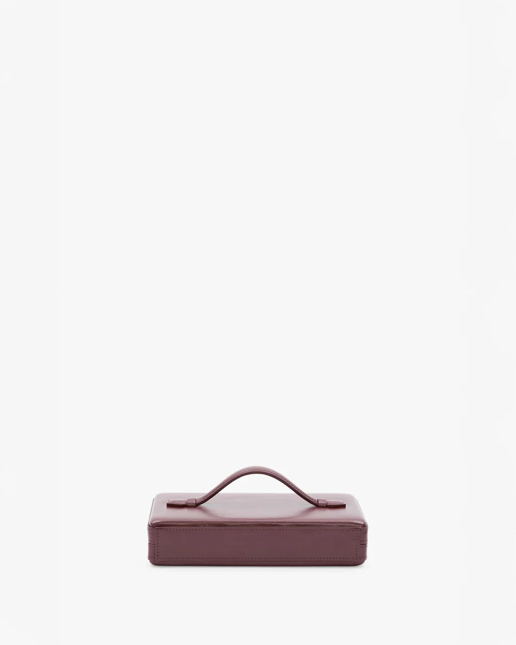 PREORDER: BOX CLUTCH BURGUNDY - 5