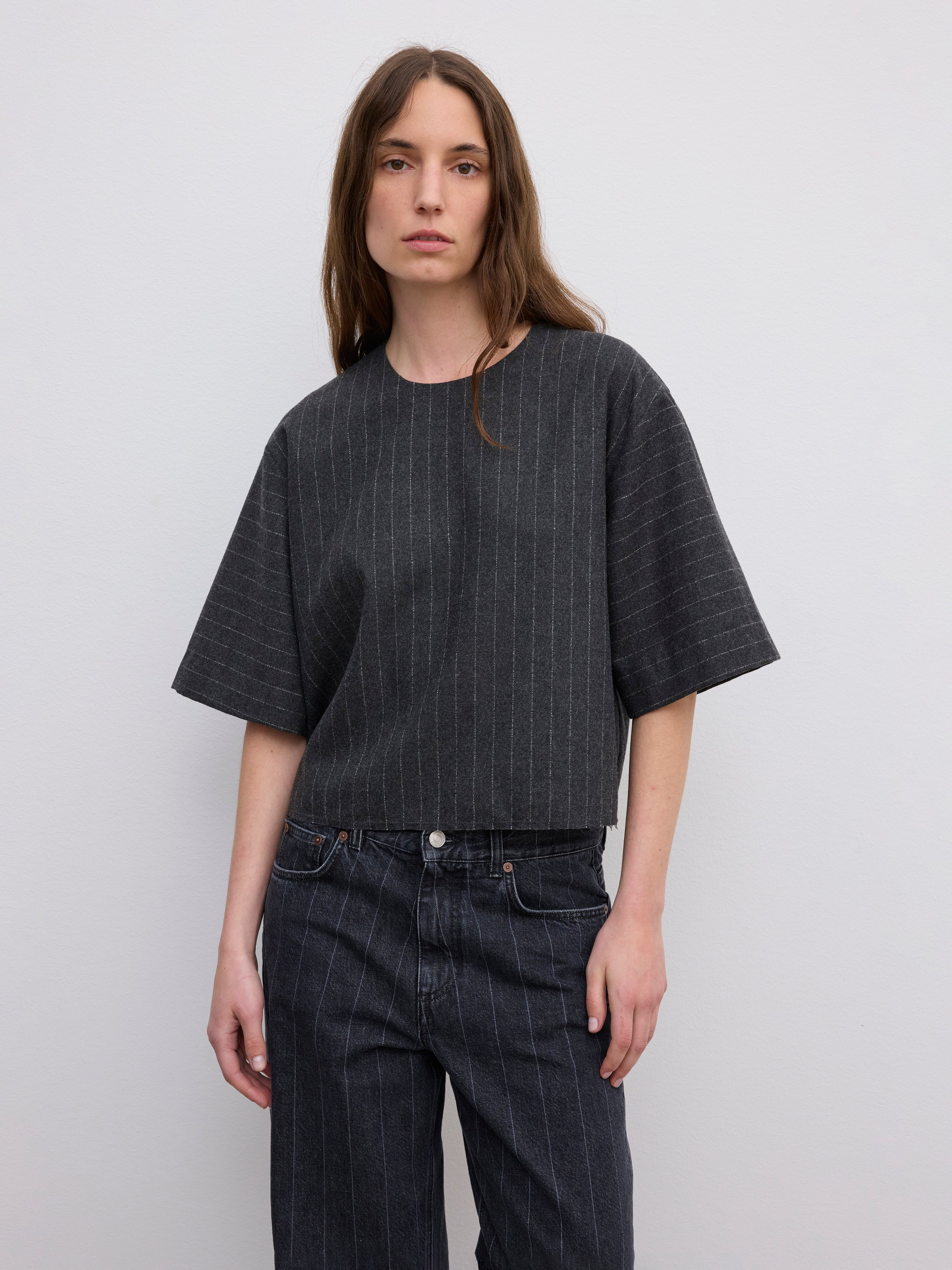 Pinstripe T-Shirt - 2
