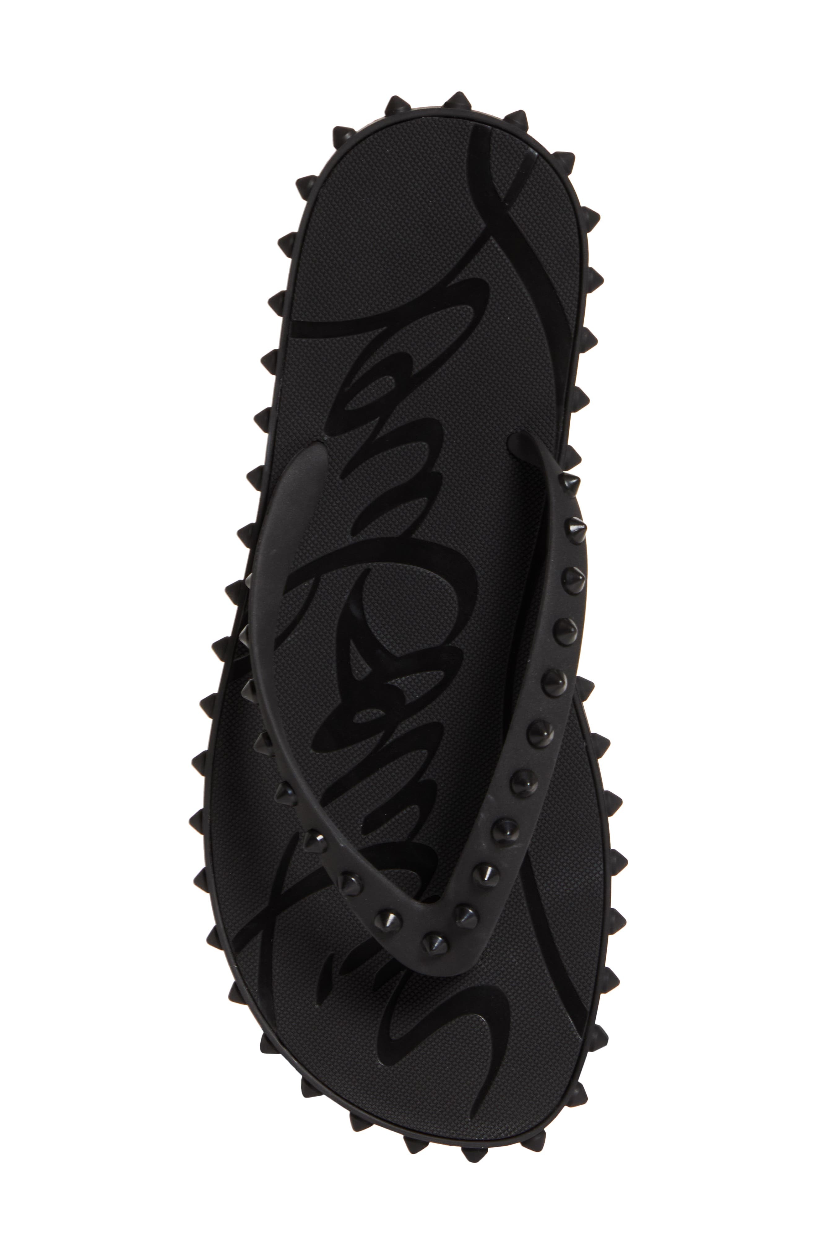 Christian Louboutin Super Loubi Flip Flop in Black at Nordstrom - 5