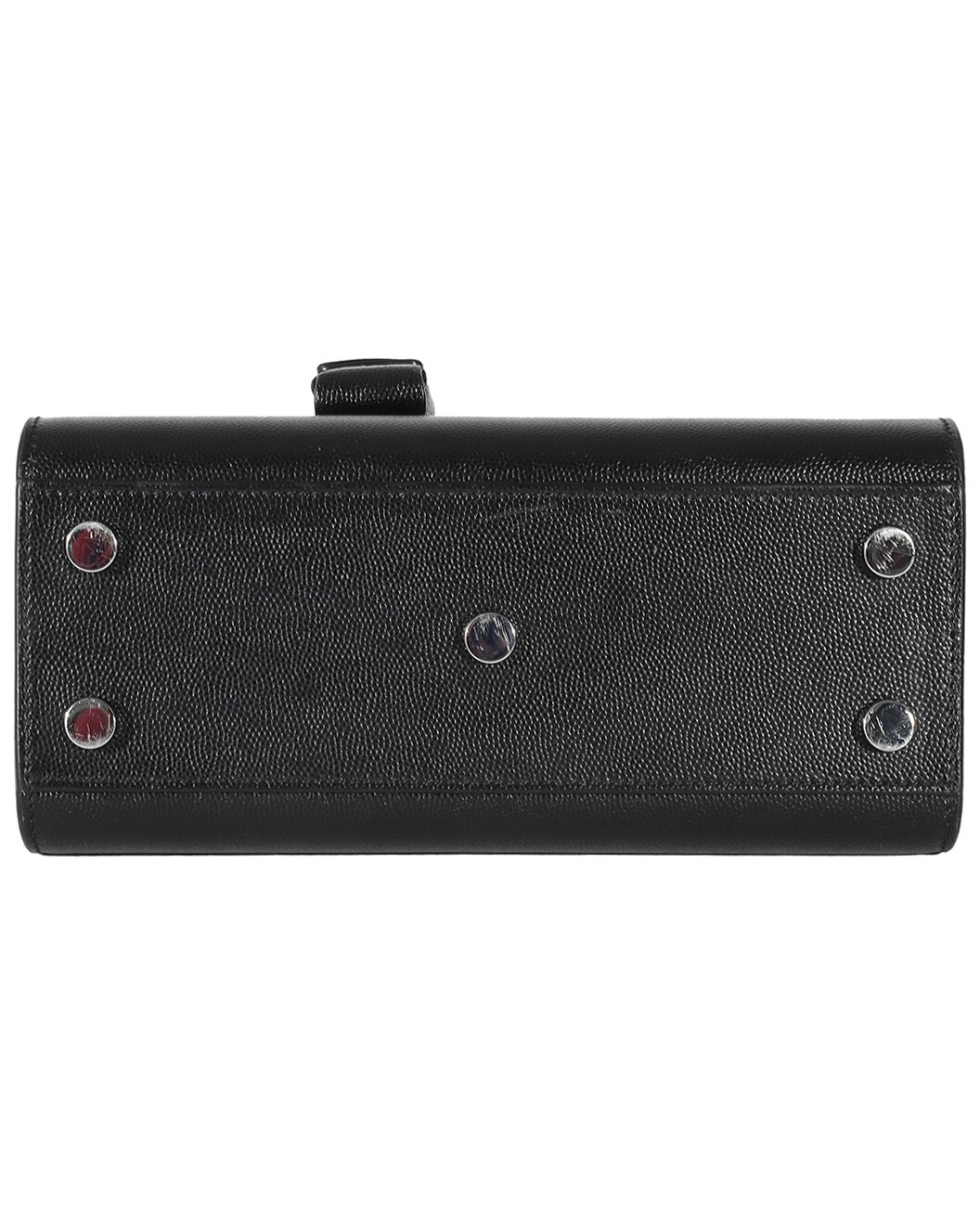 Saint Laurent Black Grained Leather Nano Sac De Jour (Authentic Pre-Loved) - 6