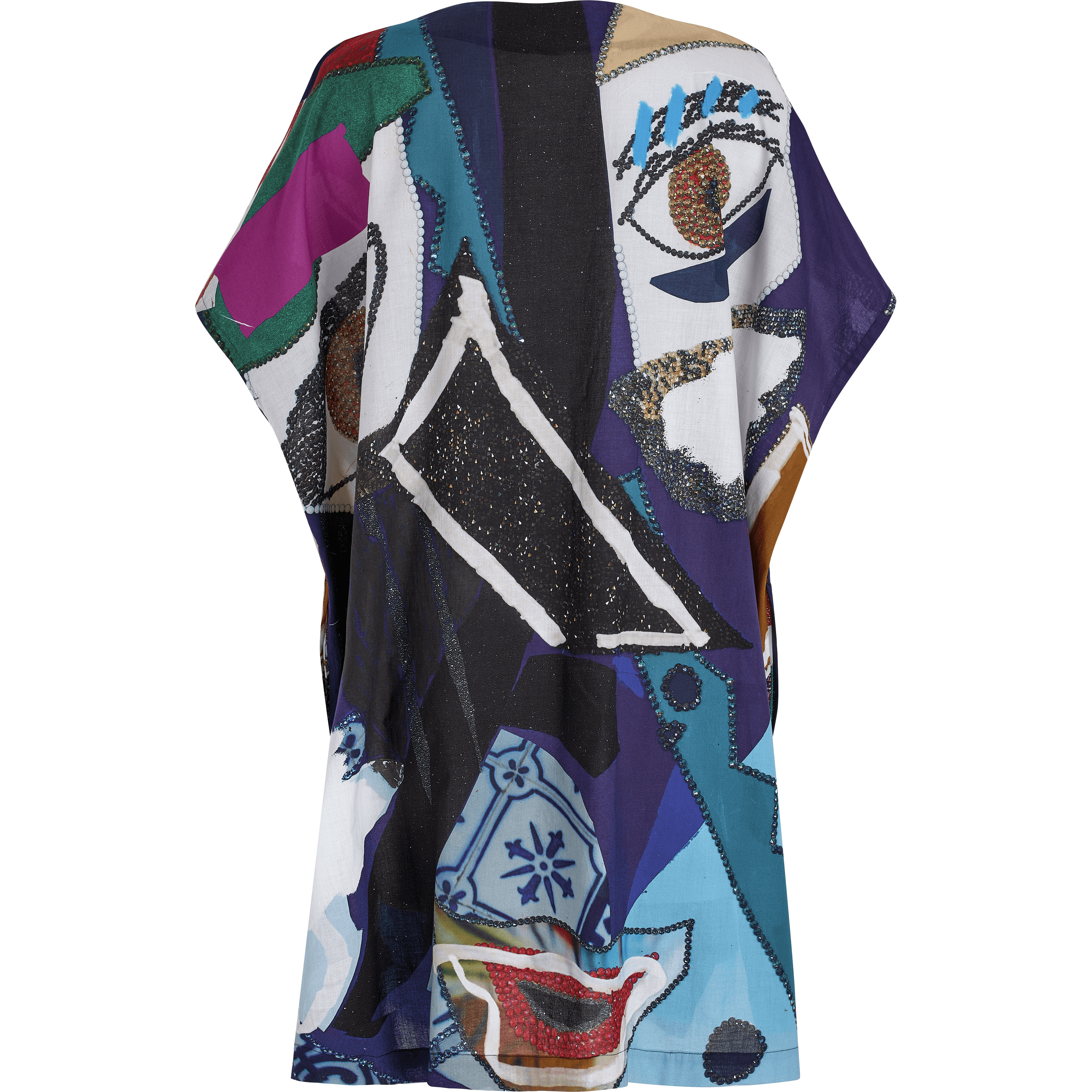 Women Cotton Voile Maxi Dress Envoûtement - Vilebrequin x Deux femmes noires - 2