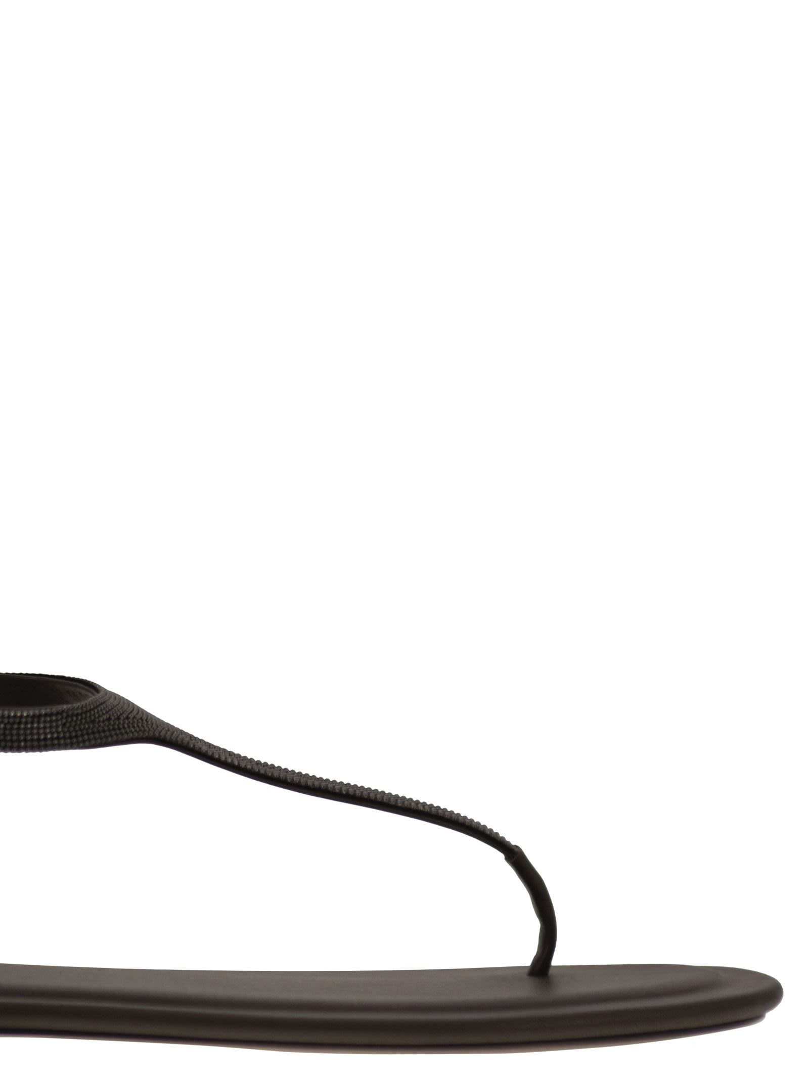 Brunello Cucinelli Women Nappa Leather Sandals With Precious Strap - 6