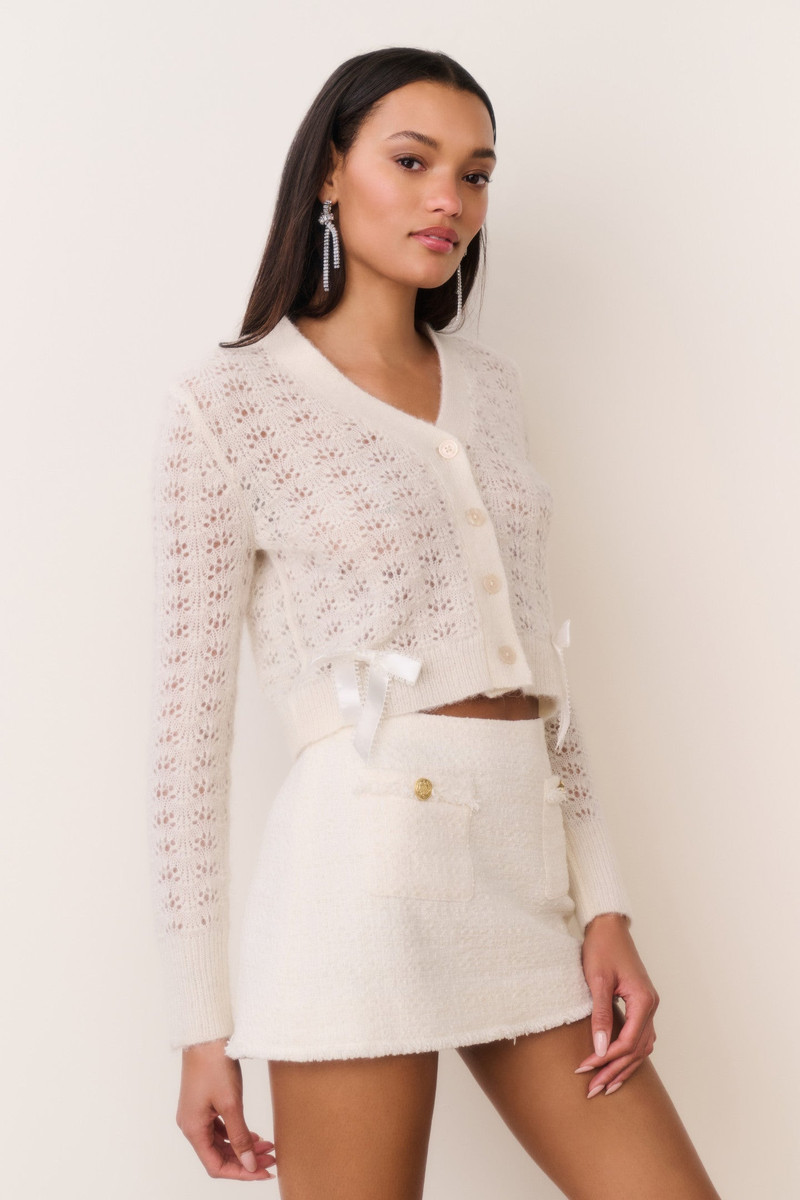 Breya Tweed Mini Skirt 4