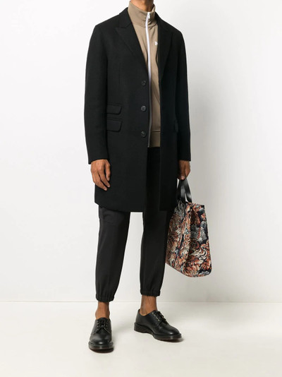 Neil Barrett mid-length single-breasted coat outlook