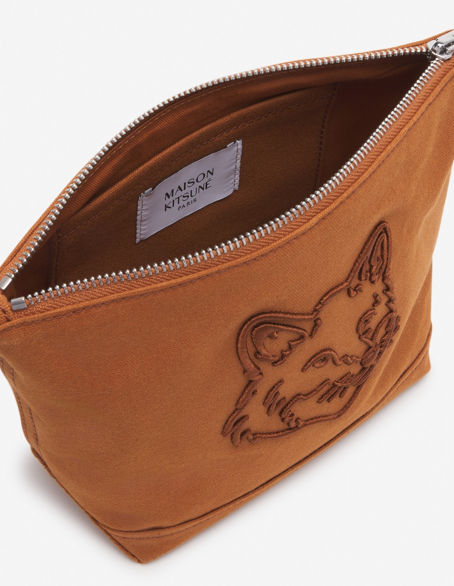 FOX HEAD ZIPPED POUCH - 4