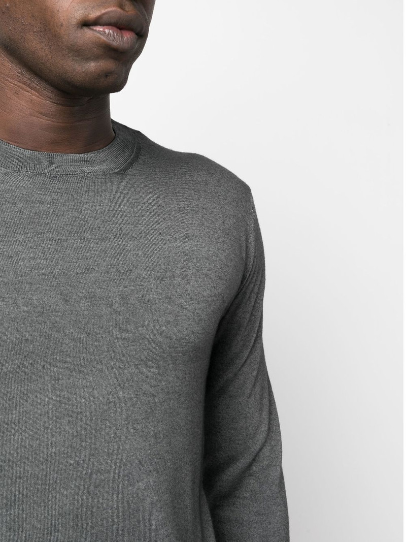 melange-effect wool sweater 5