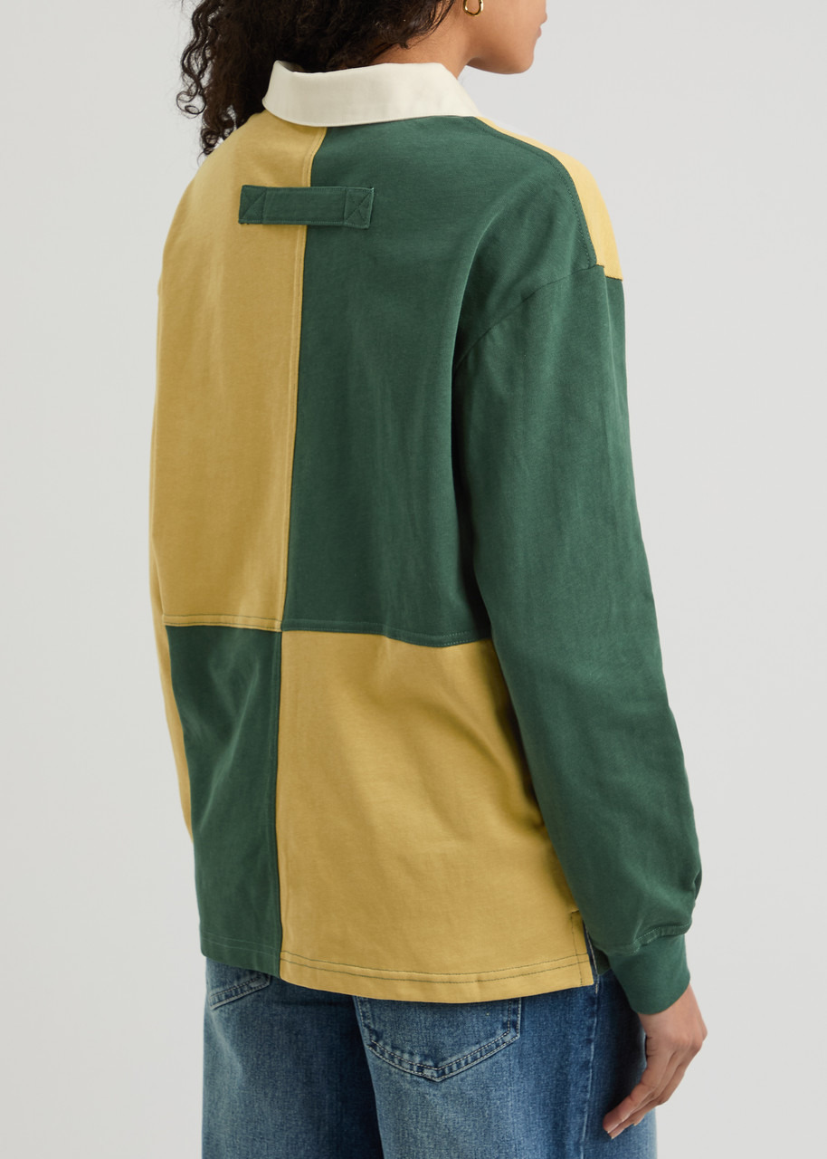 House OF Sunny Colour-blocked Cotton Rugby Shirt - 3