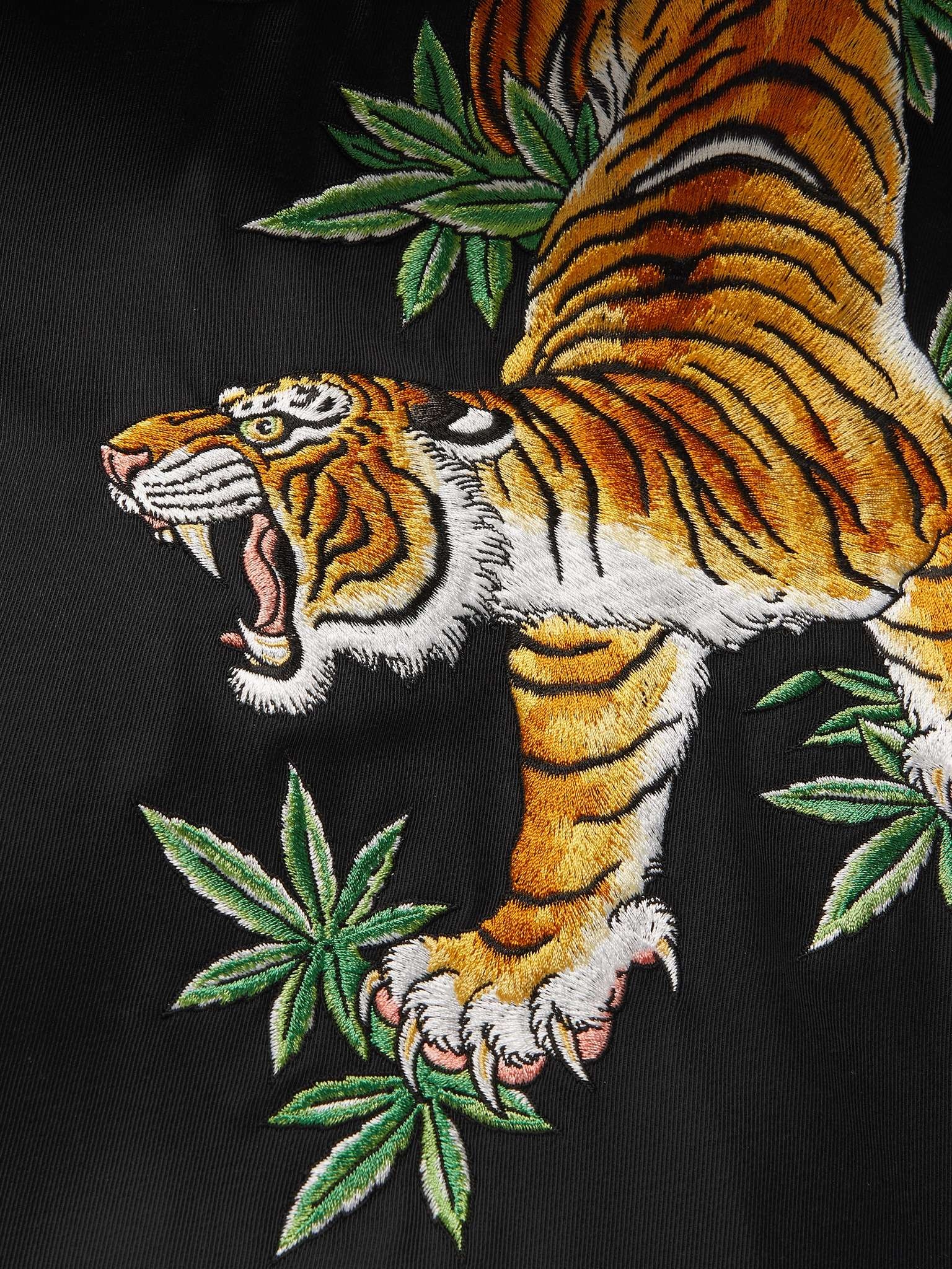 + Tim Lehi Vietnam Embroidered Satin-Twill Jacket - 3