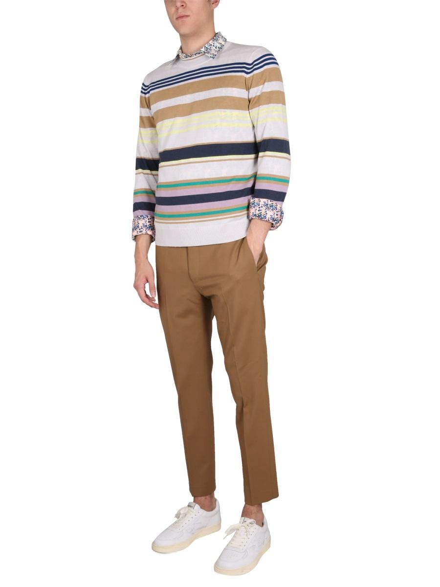 PAUL SMITH JERSEY WITH STRIPE PATTERN - 2