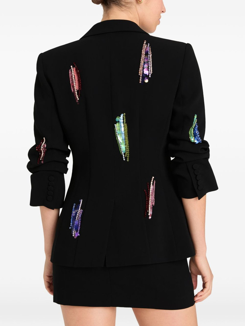 Paillette Whirl Cheyenne embellished blazer 4