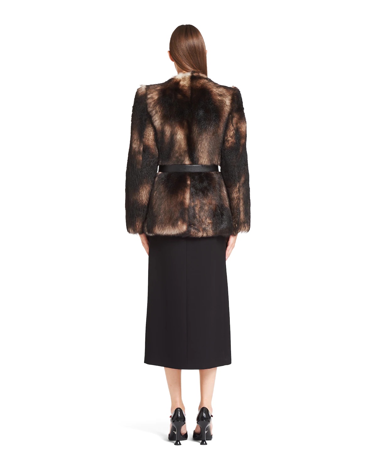 Shearling fur jacket - 4