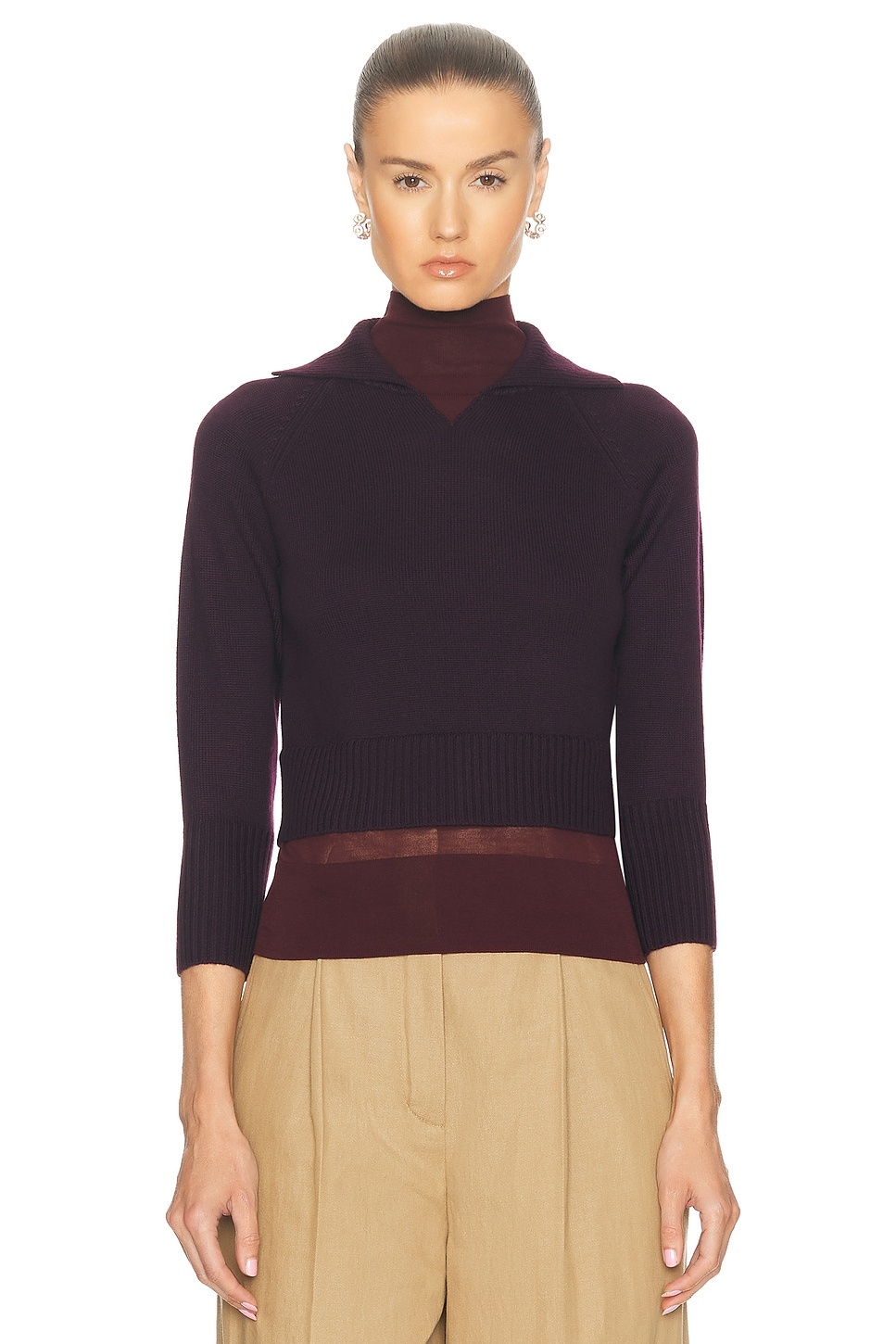 Double Layer Sweater - 1