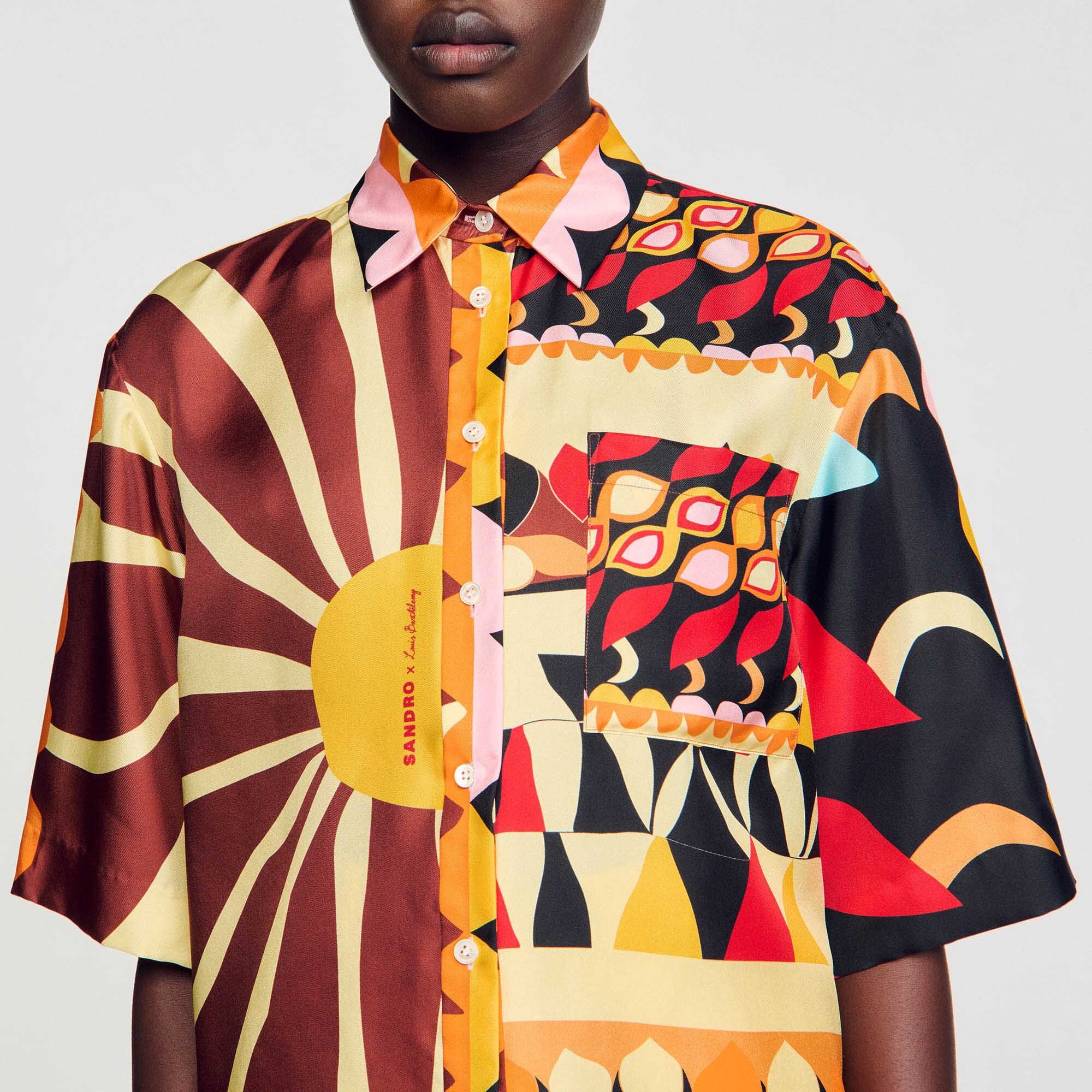 FLOATY PATTERNED SHIRT - 4