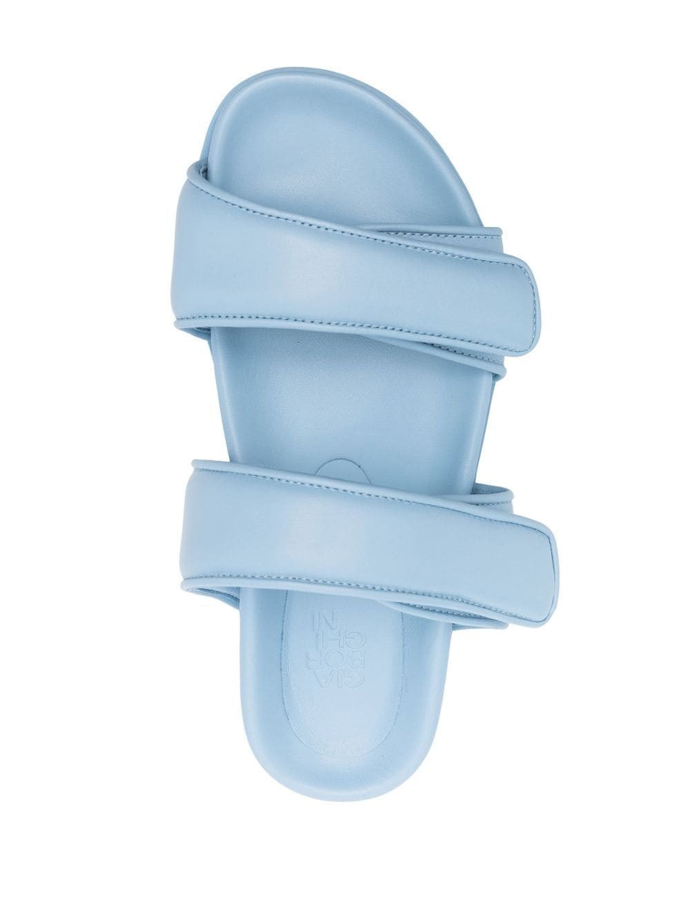 side touch-strap fastening sandals - 4