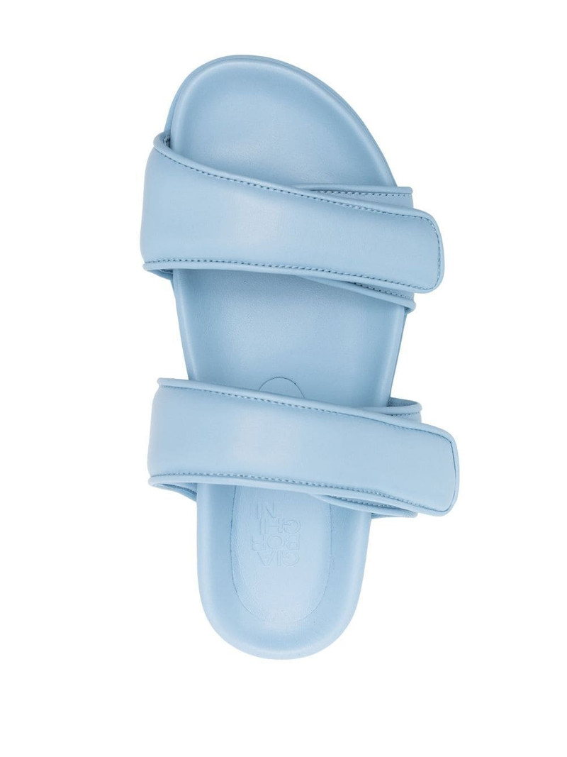 side touch-strap fastening sandals 4