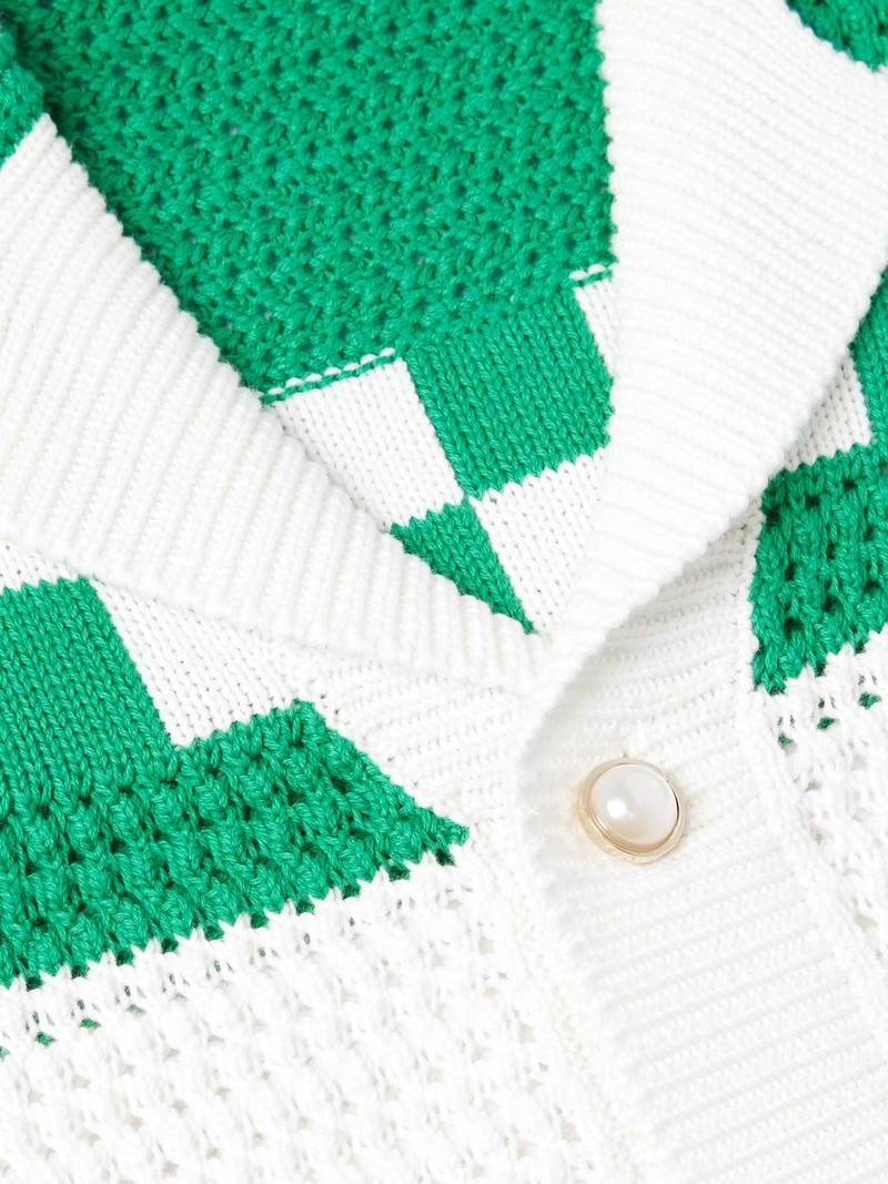 Camp-Collar Logo-Appliquéd Checked Cotton Shirt 4