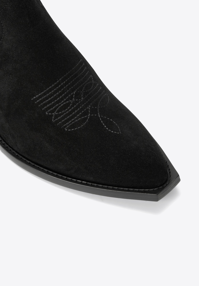 BOOT 01 BLACK SUEDE - 4
