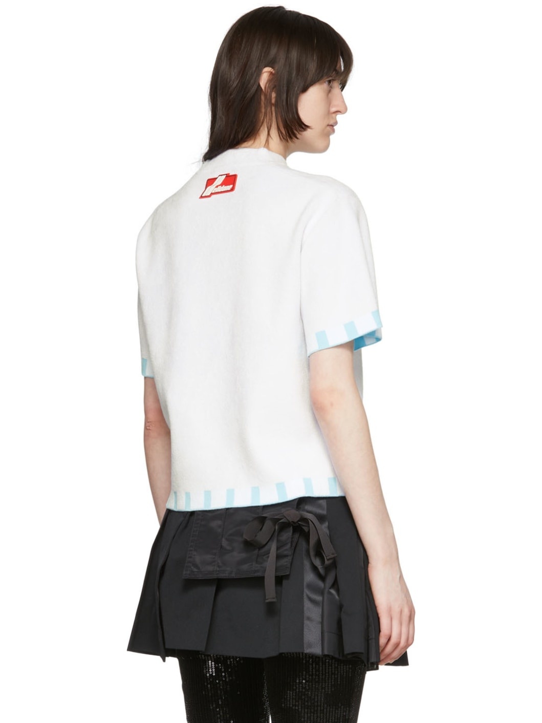 White Viscose T-Shirt - 3