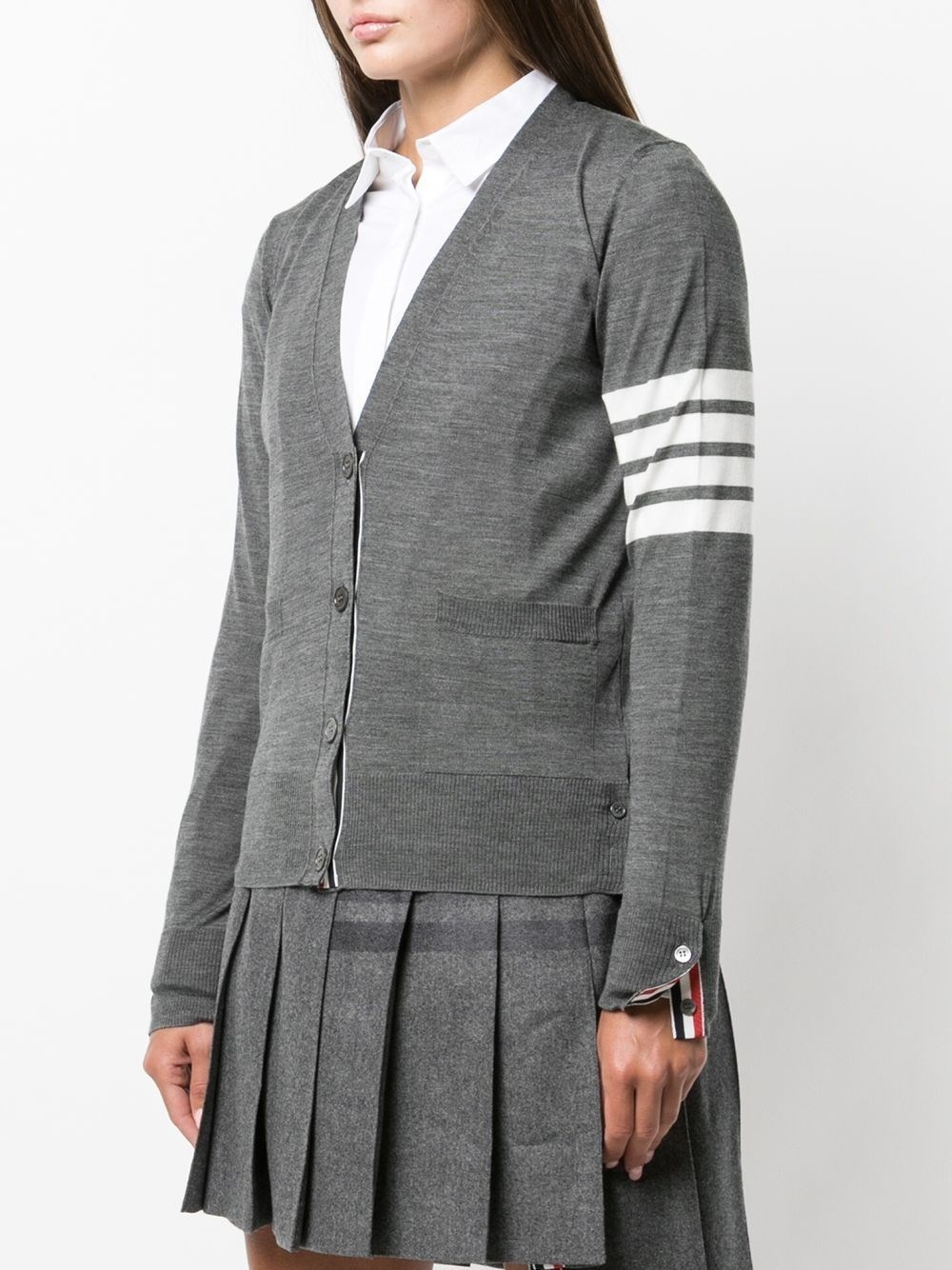4Bar wool cardigan - 5