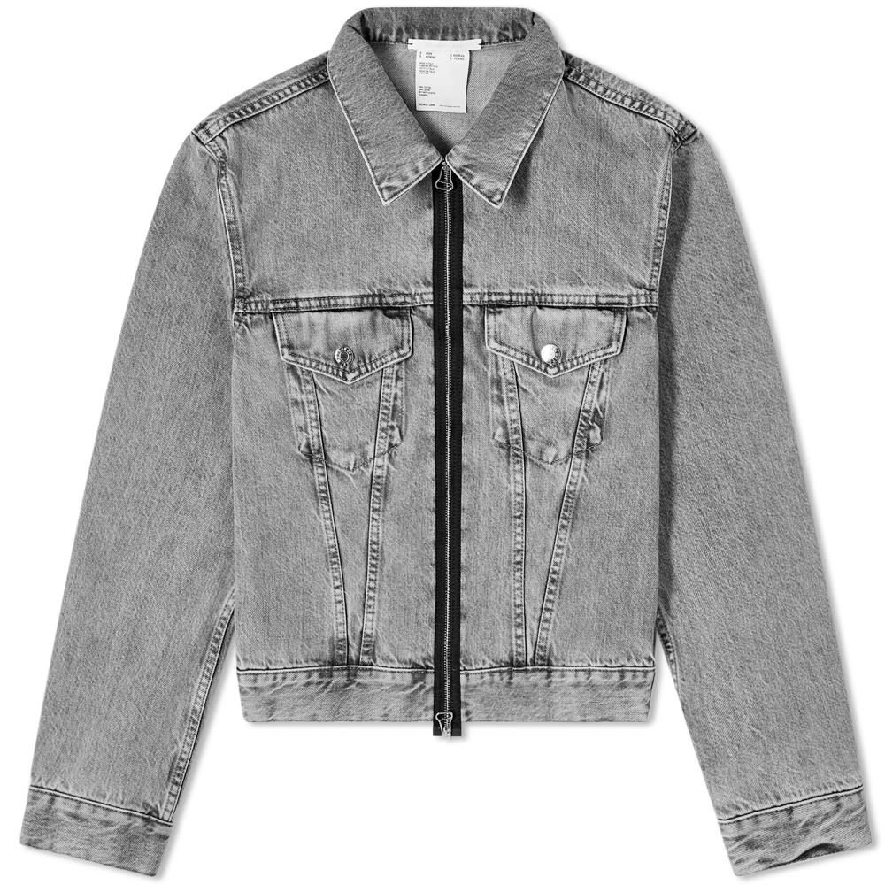 Helmut Lang Stonewashed Zip Denim Jacket - 1