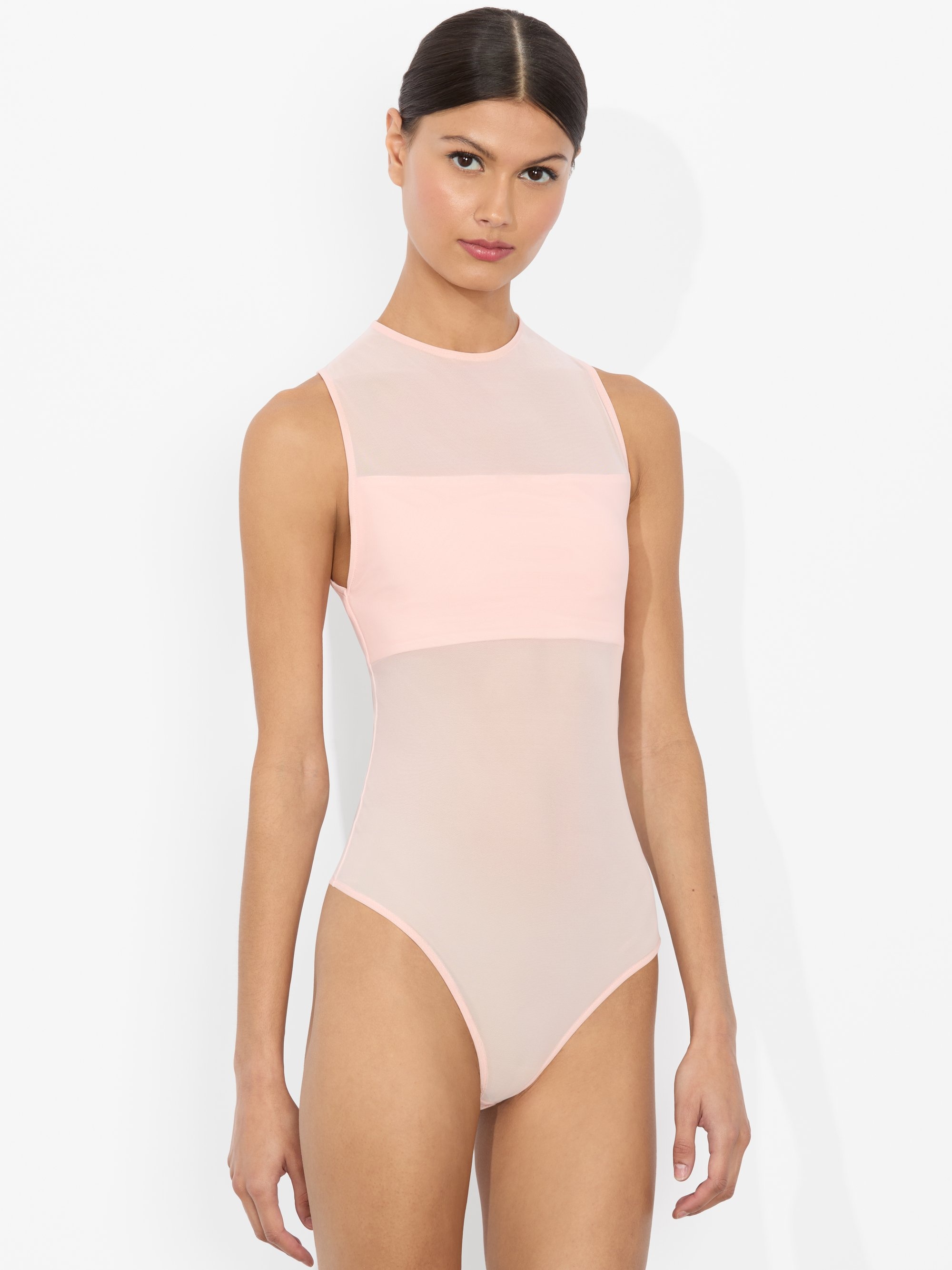 BANDEAU SLEEVELESS BODYSUIT - 2